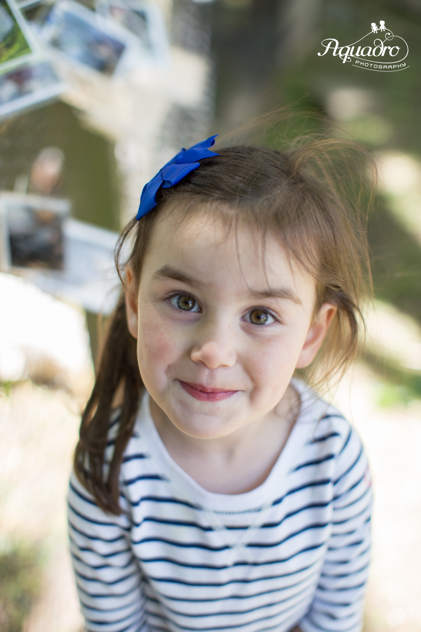 Playful Girl Posing For Camera