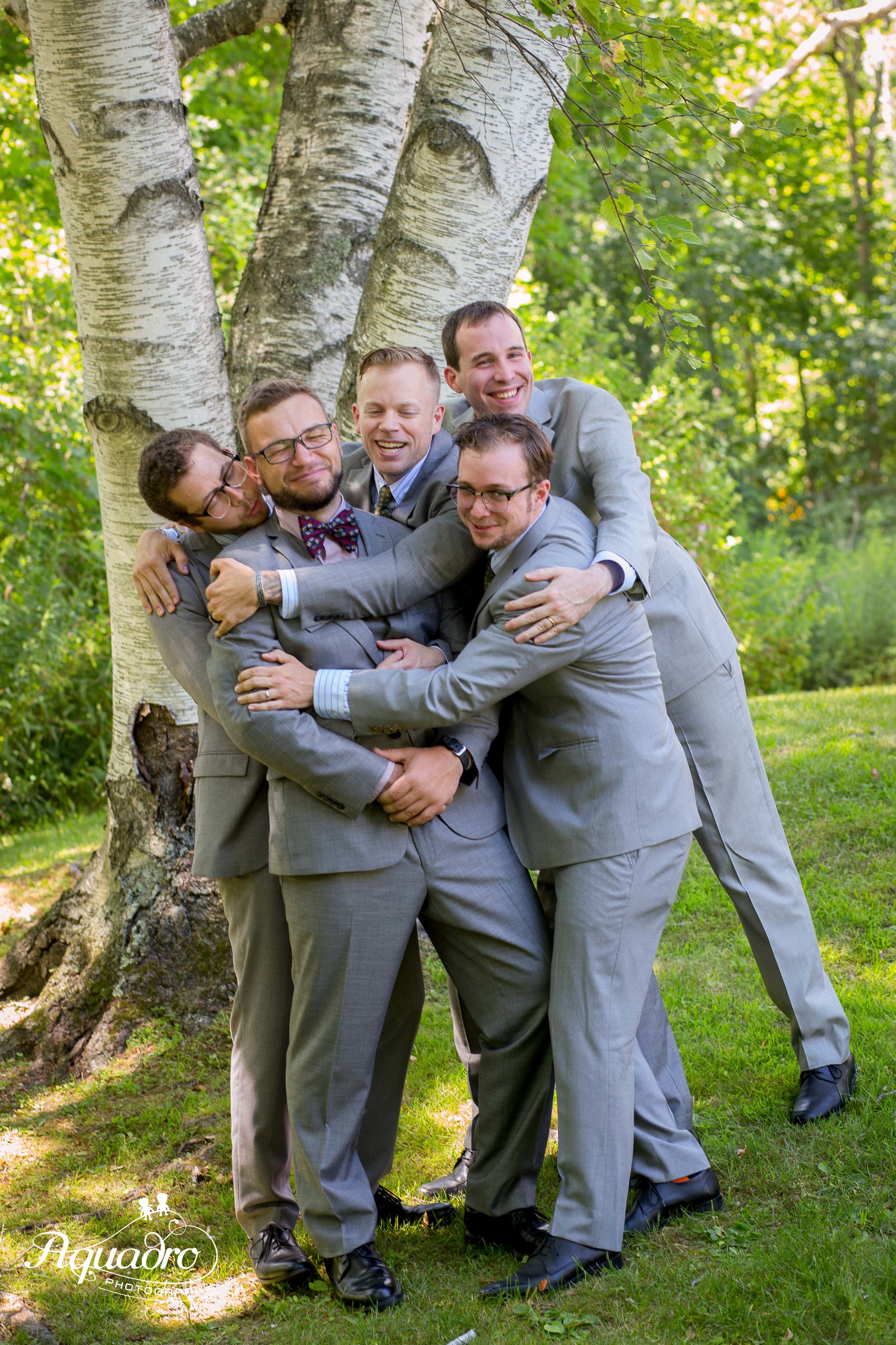 groomsmen-congratulating-groom