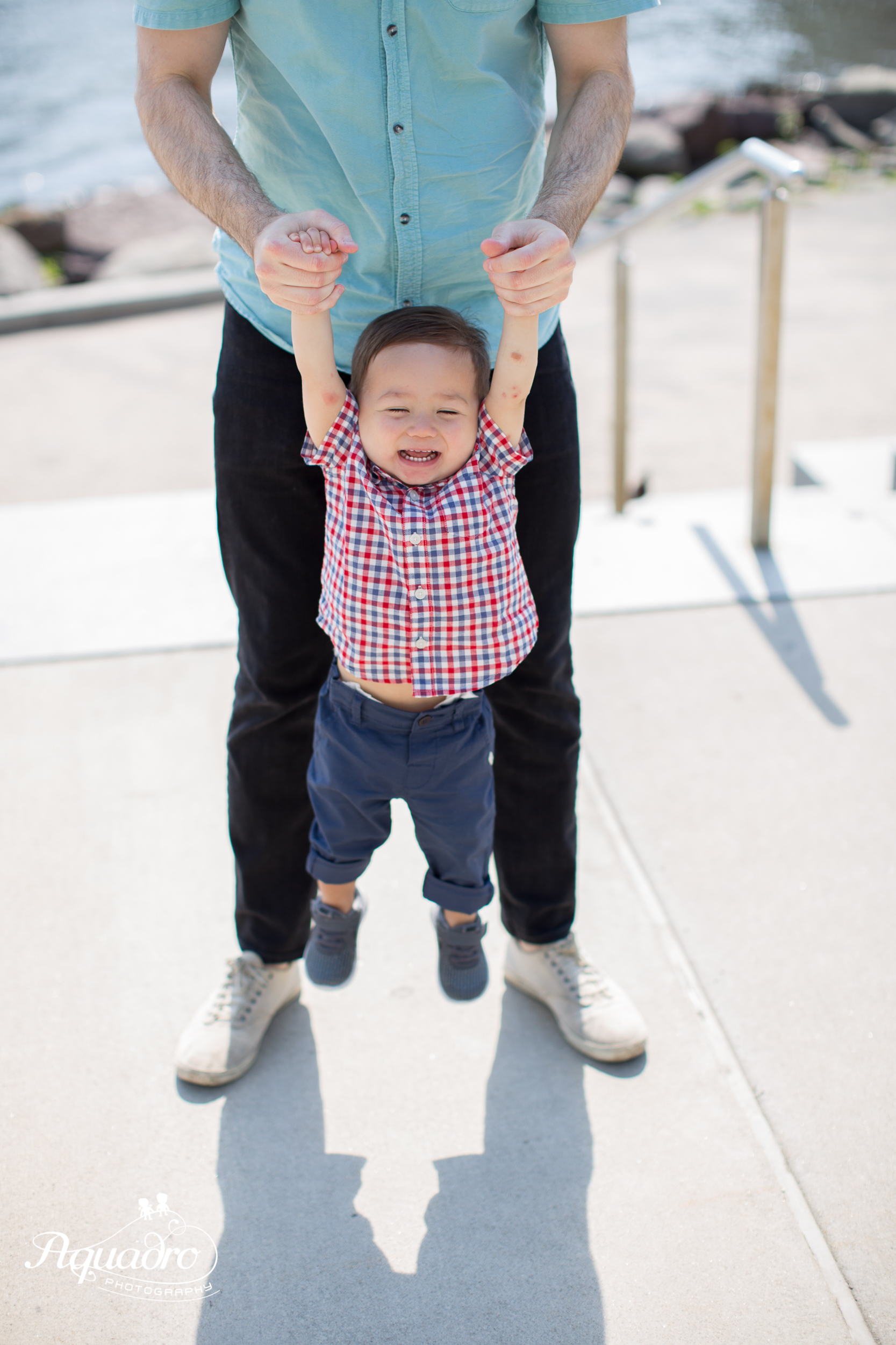 playing with dad