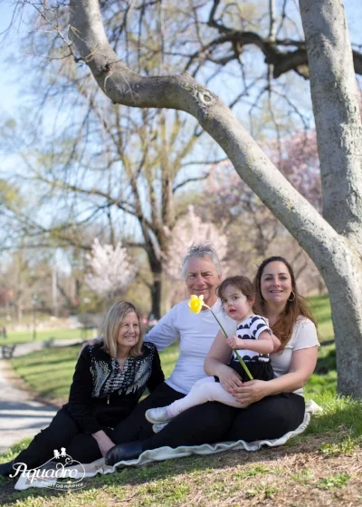 Prospect Park Family Mini Session in the Spring