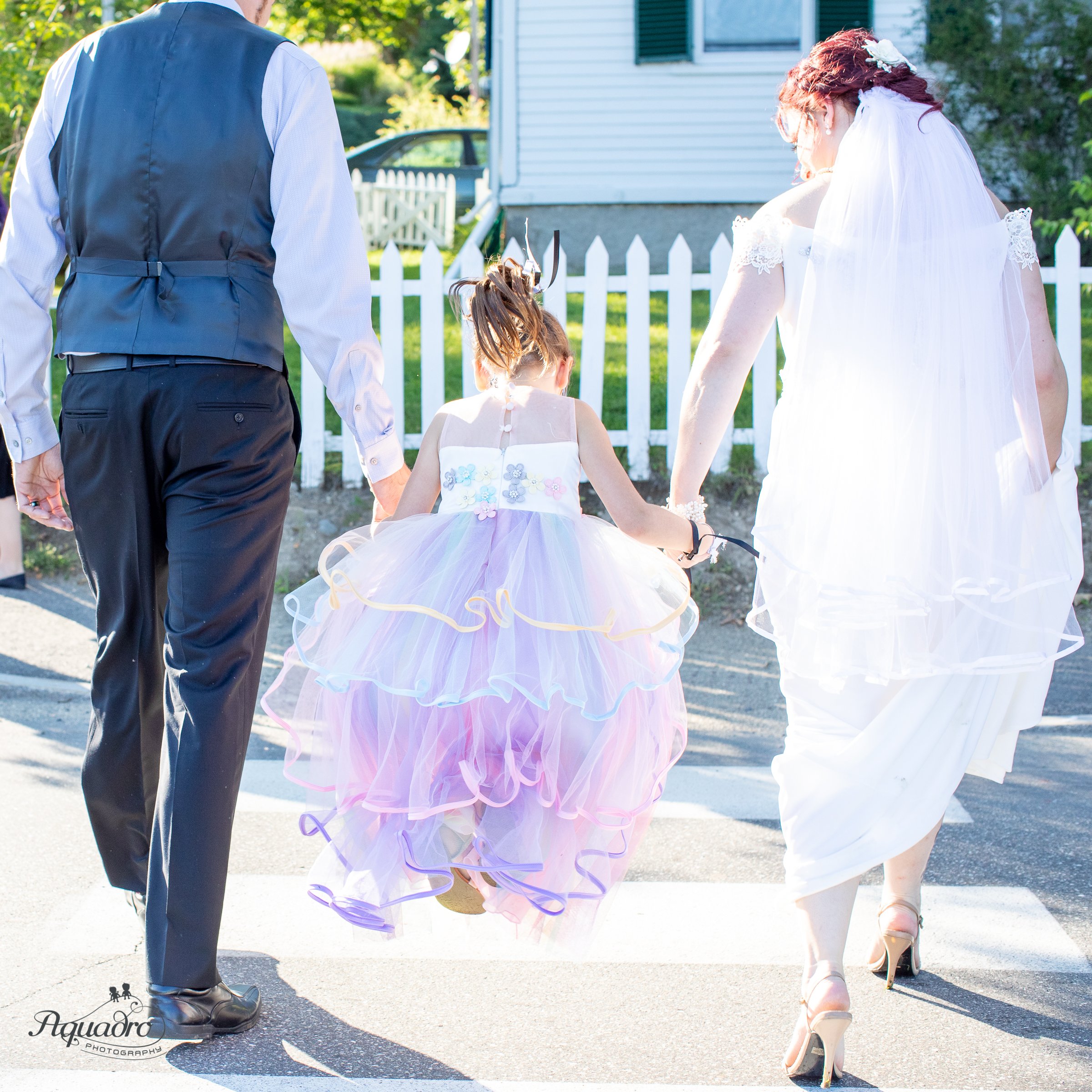 A Small Wedding at the Somesville Bridge on Mount Desert Island,