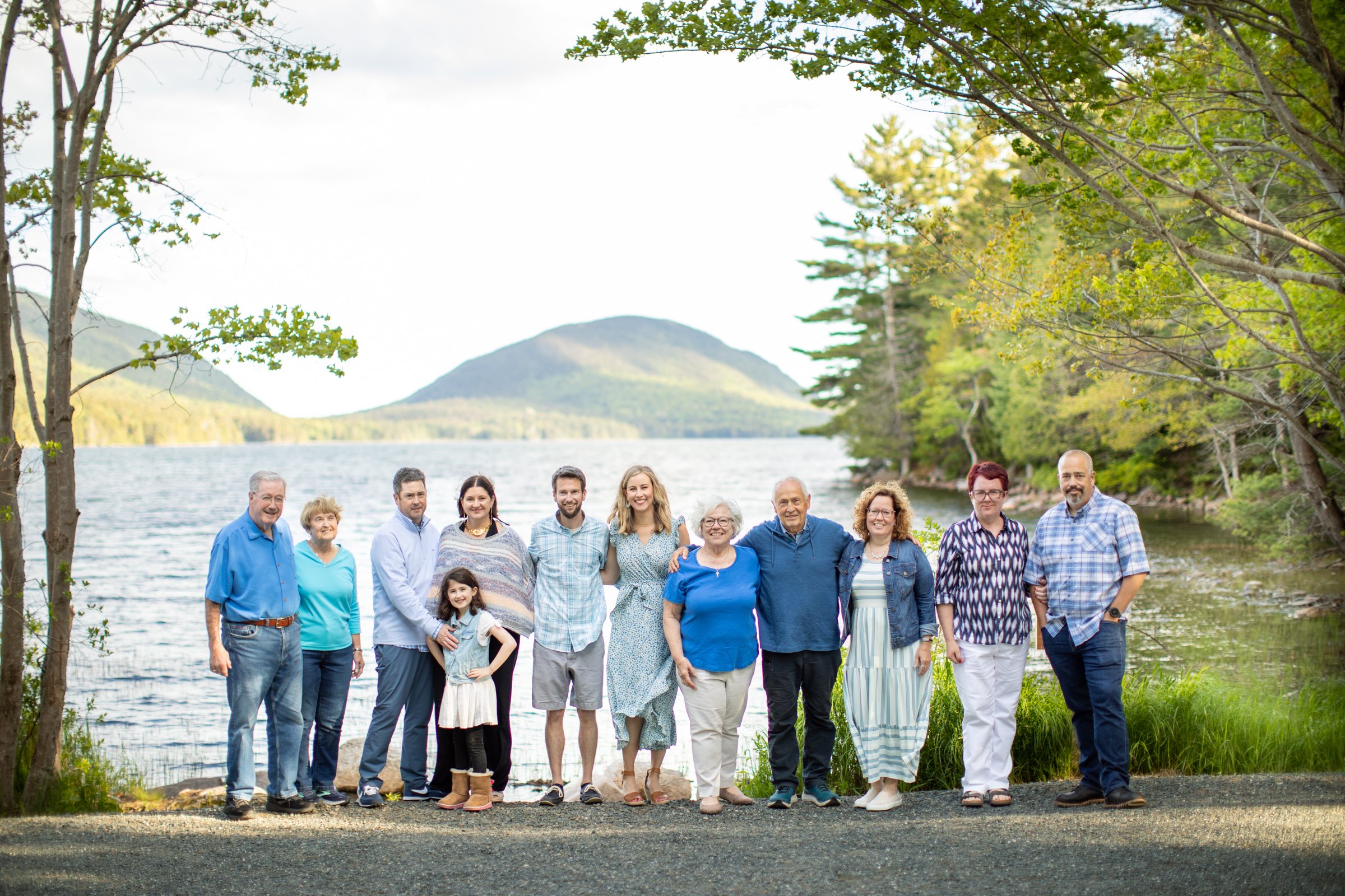 Extended Family Photo Session in Acadia