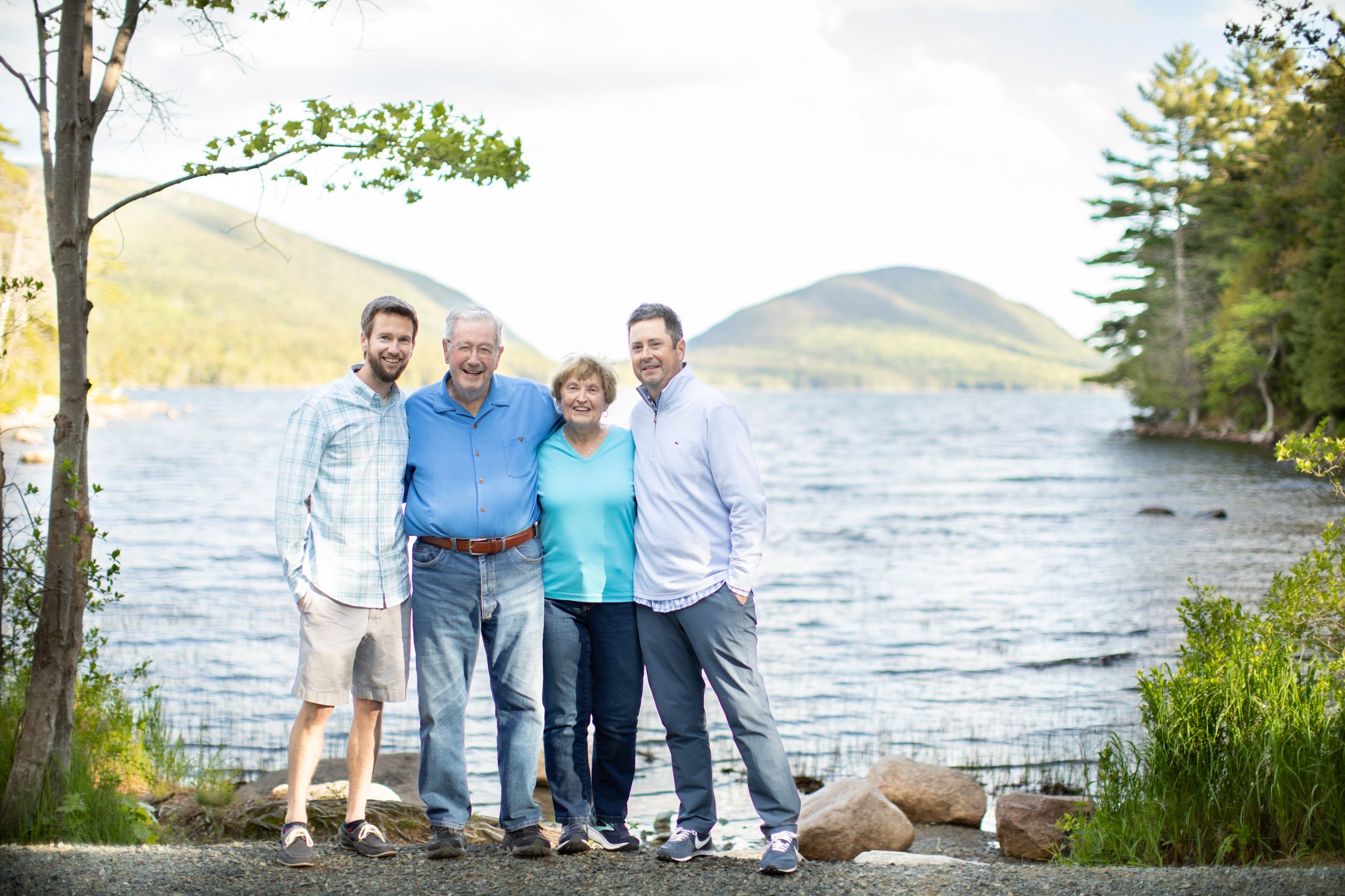 Extended Family Photo Session in Acadia