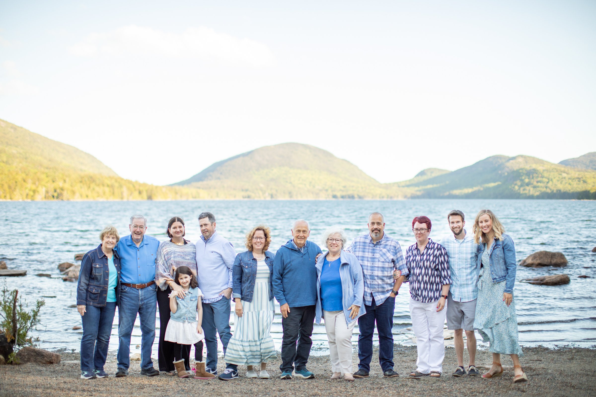 Extended Family Photo Session in Acadia