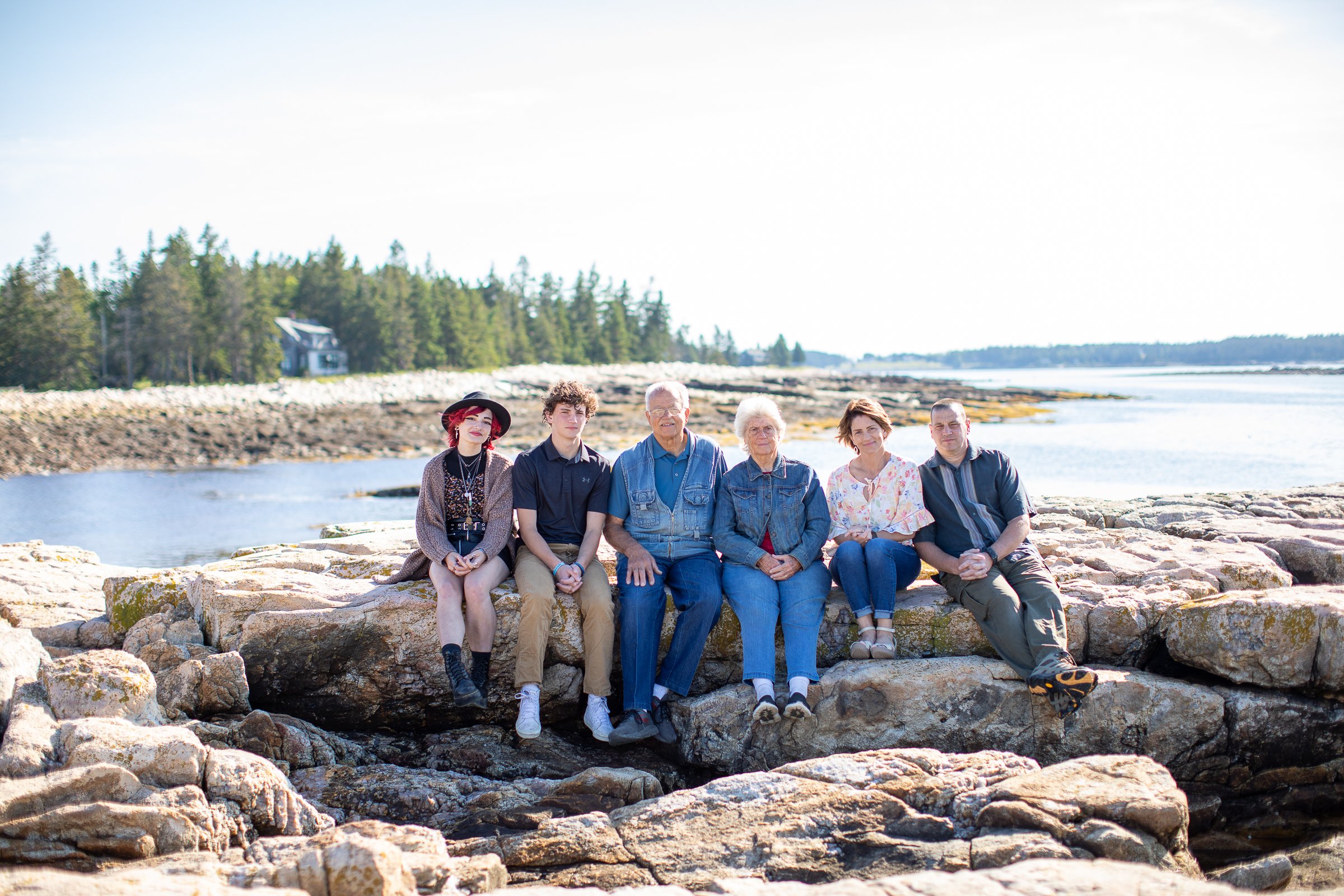 Family Photography Session in Acadia