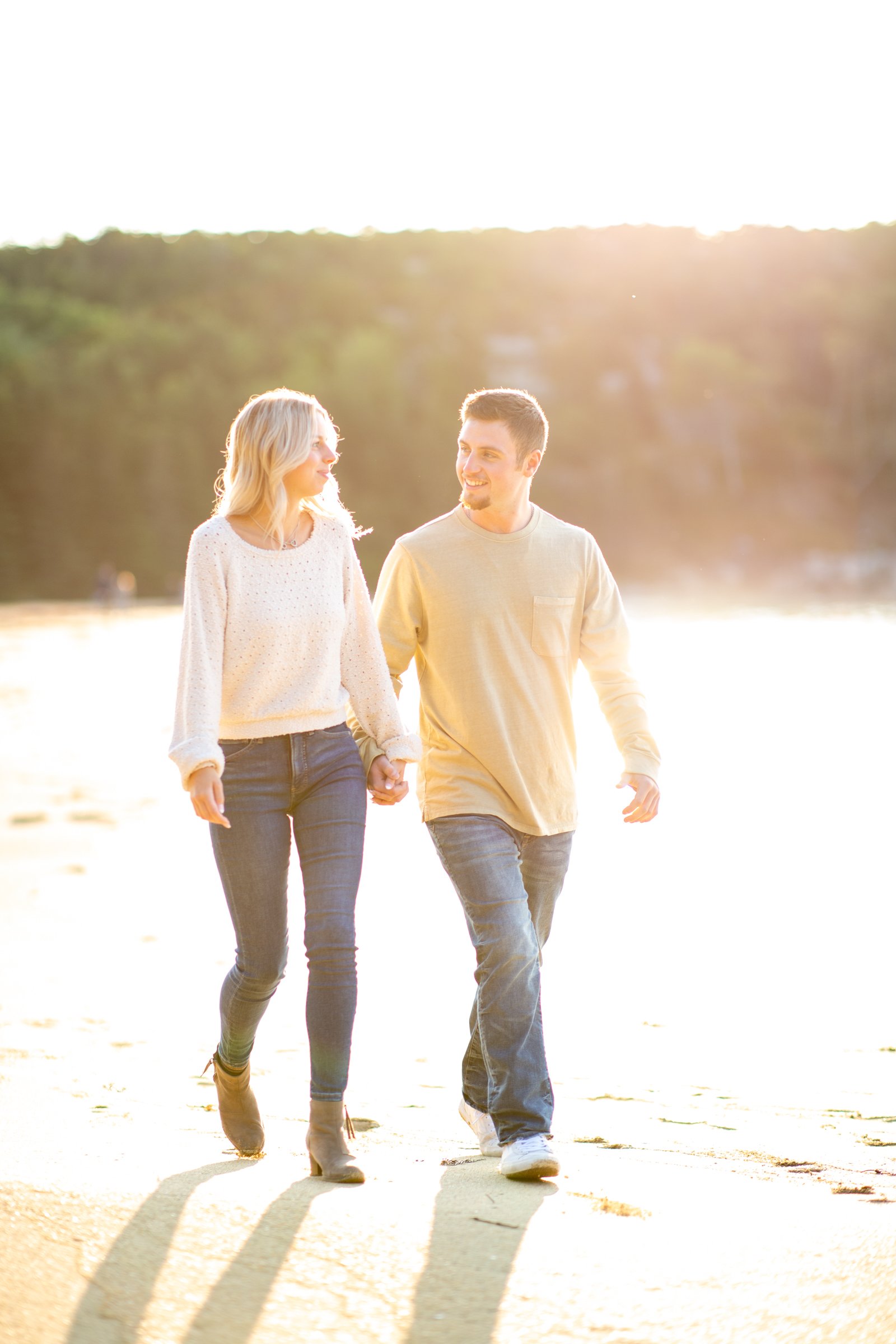 Engagement Session Ocean Path Acadia