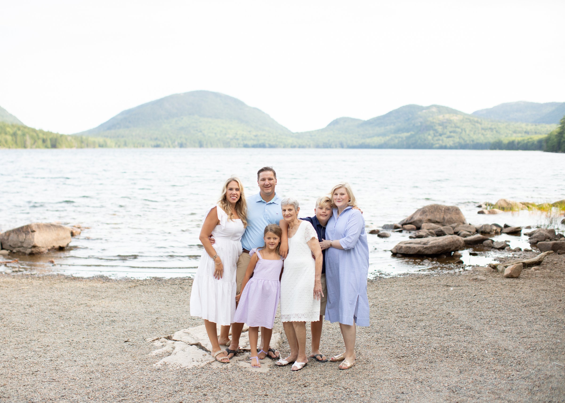 Family Photo Session Eagle Lake Carriage Road