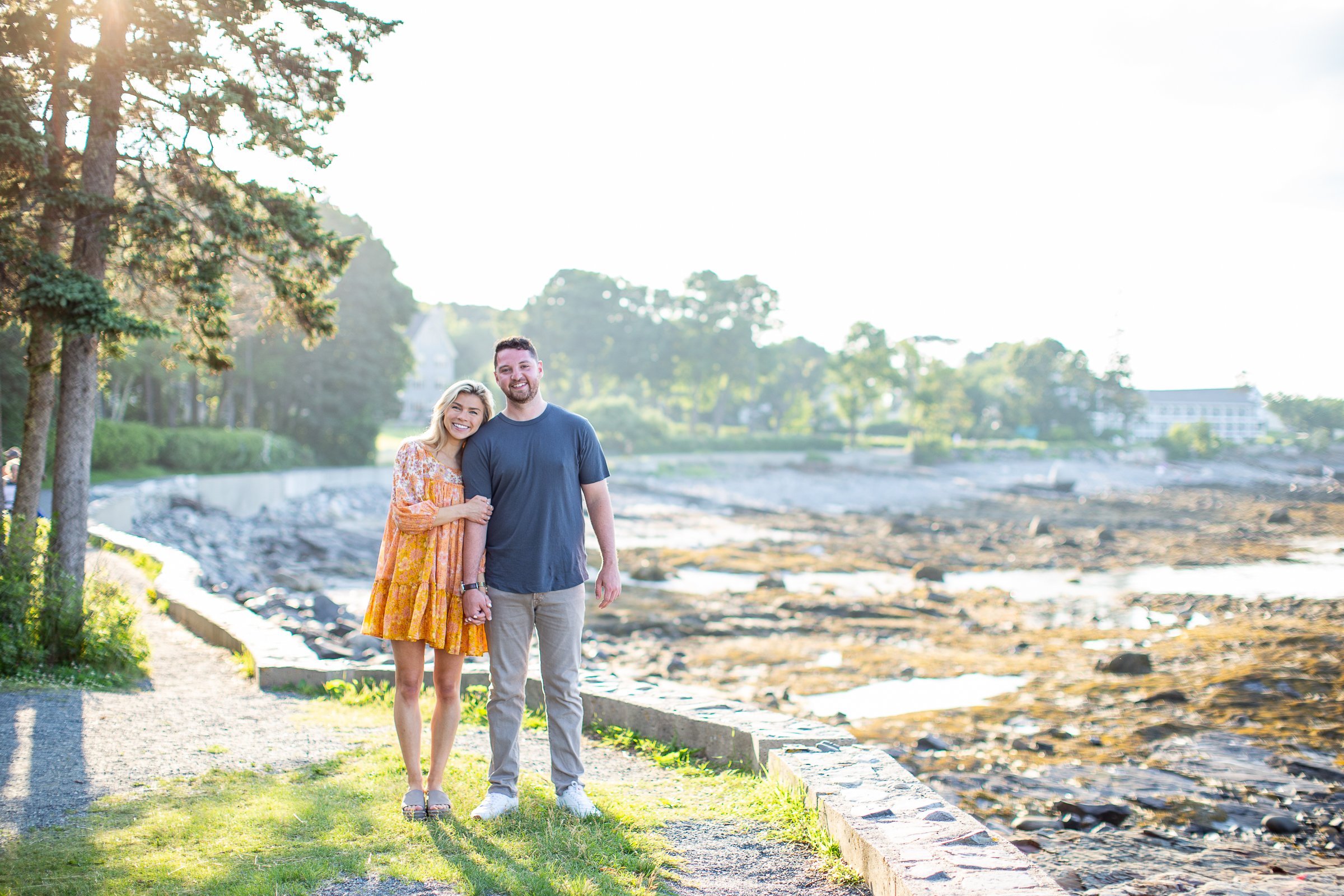 Proposal and Engagement Session in Bar Harbor