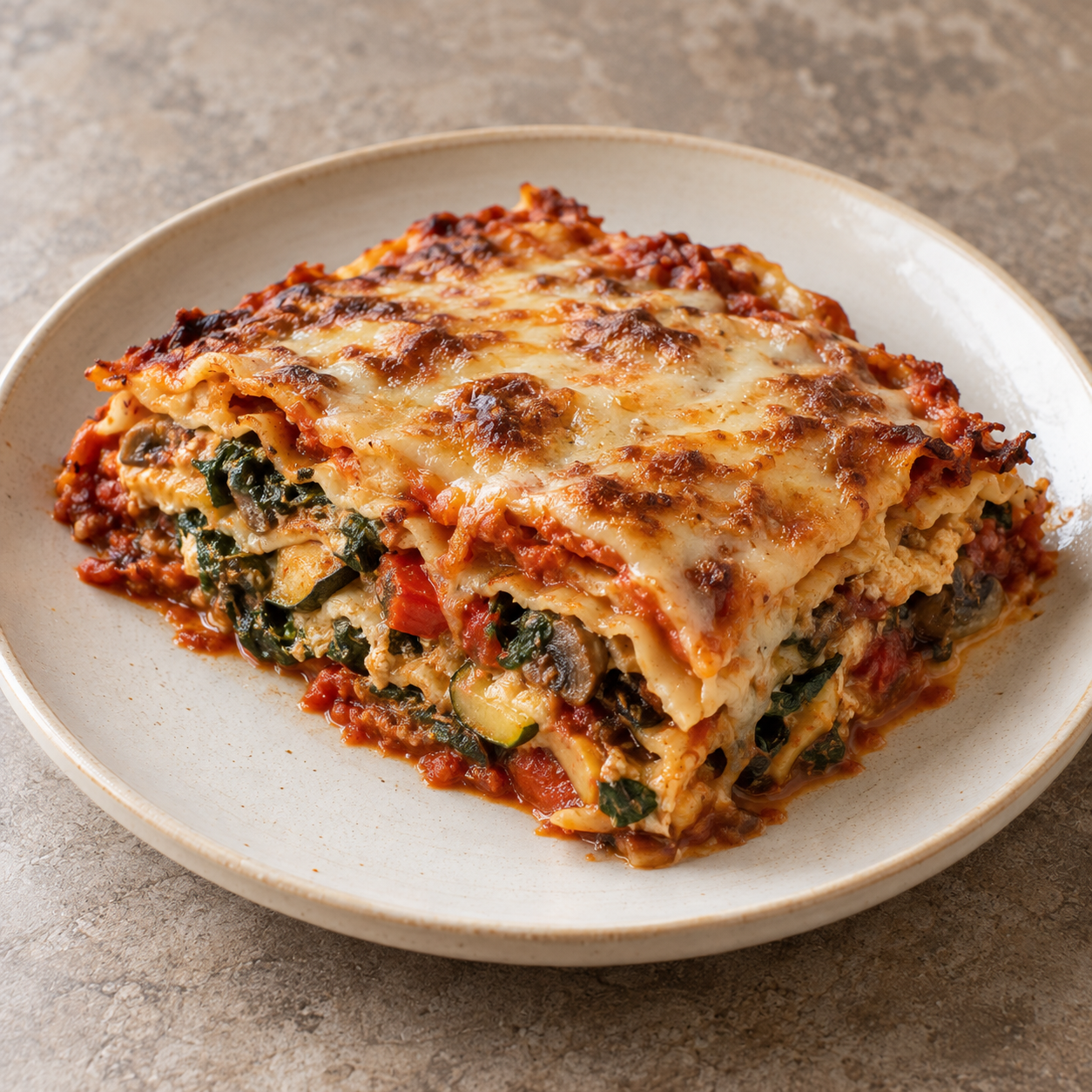 VEGETABLE LASAGNA (VEGETARIAN)