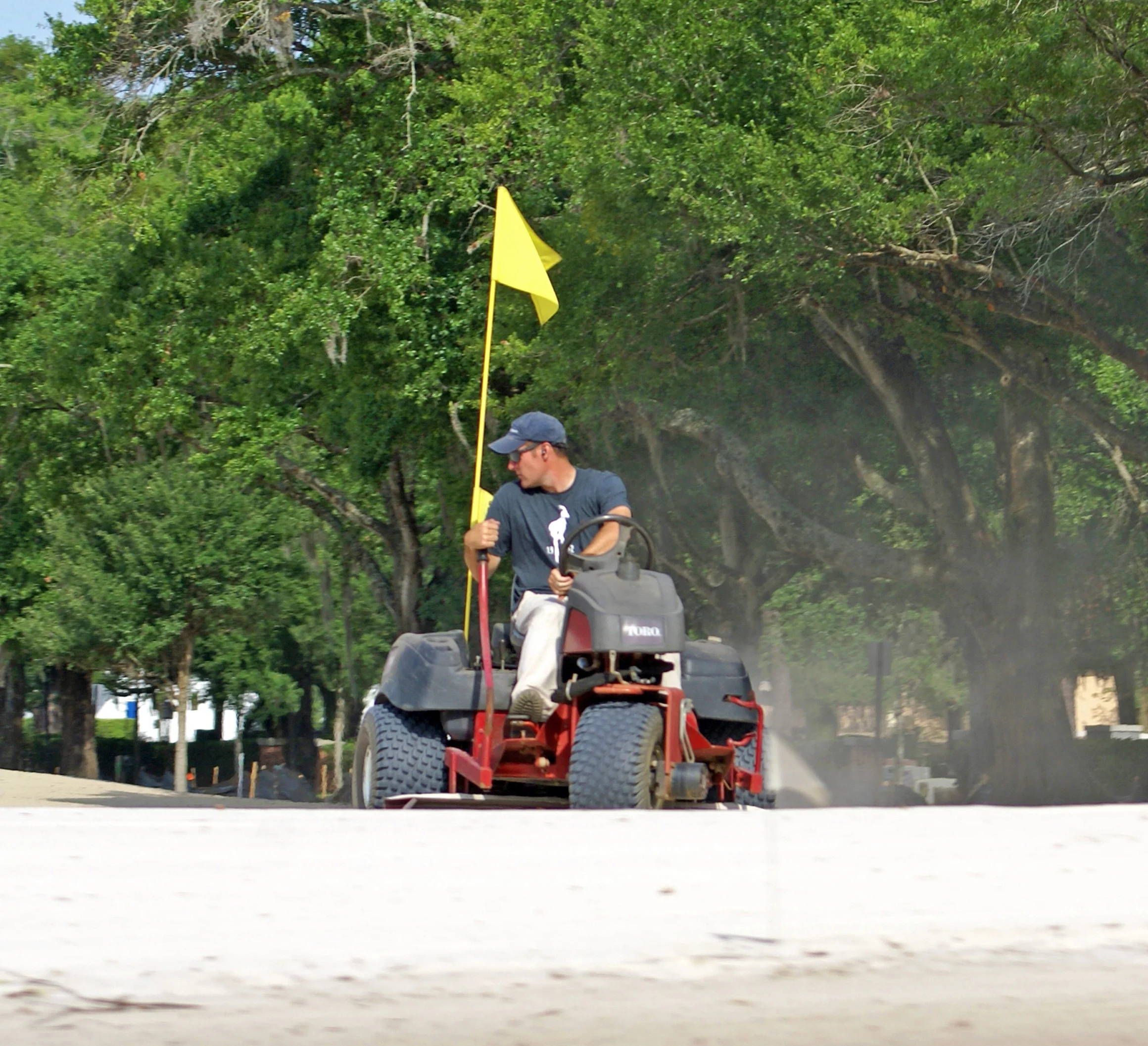 Keith Rhebb - Finish grading No.5 green at Winter Park Golf Course