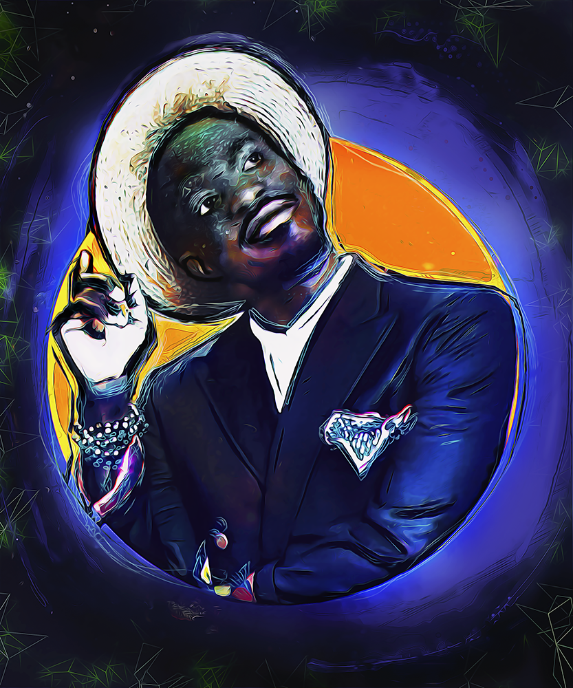 Mr. Andre 3 Stacks - 20”x24”
