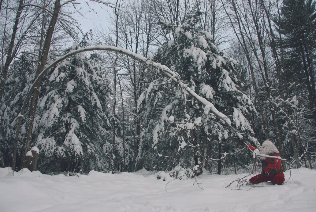Le Père Noël calibre sa catapulte