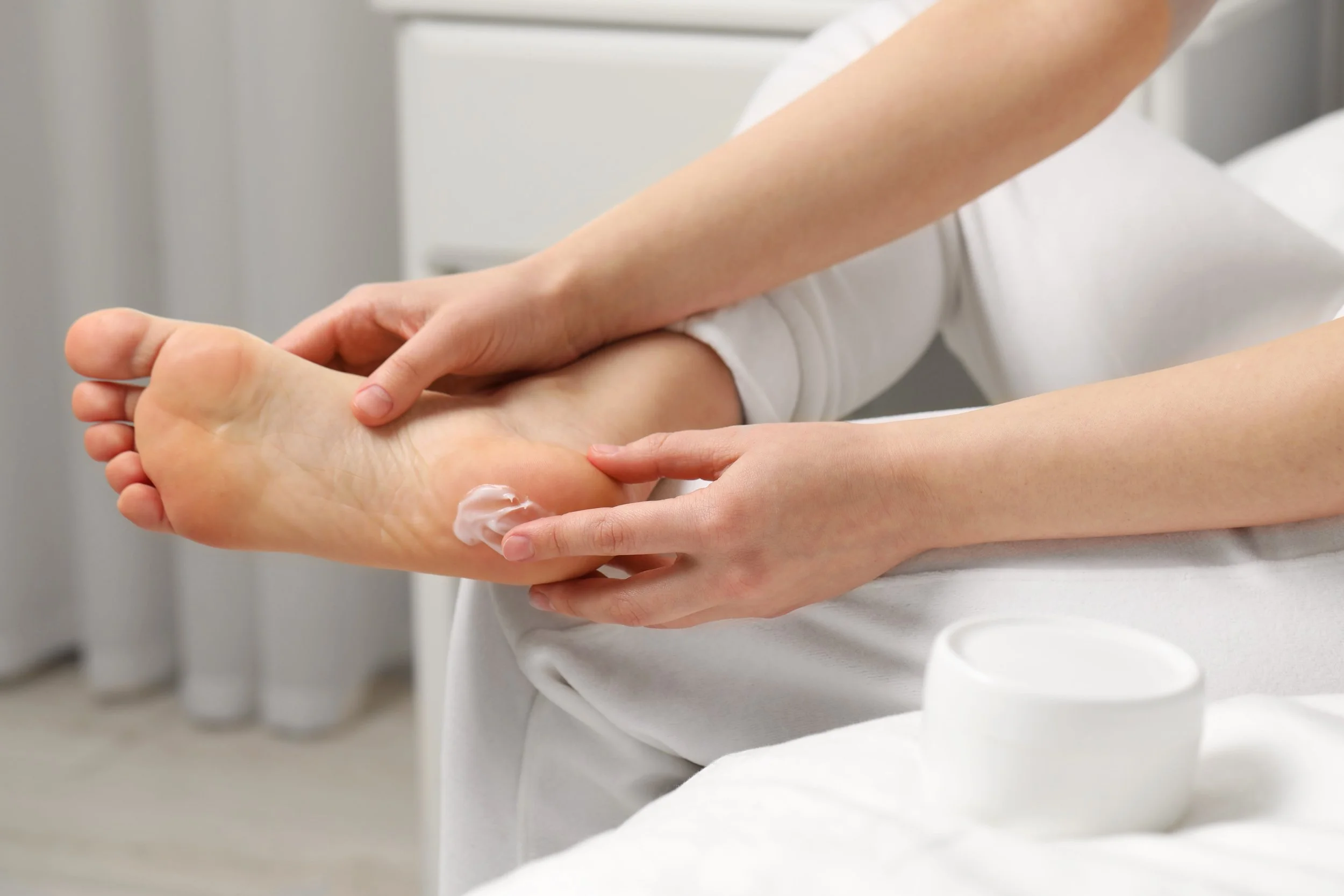 The best way to treat dry, cracked heels in the summer