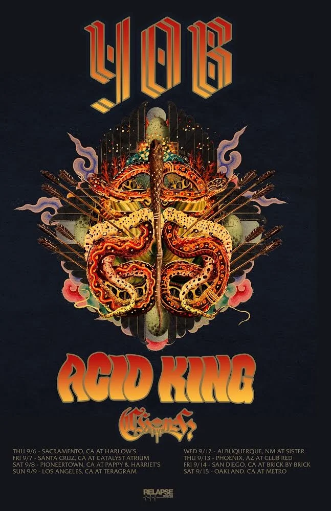 CHRCH: Sacramento Doom Alchemists To Kick Off West Coast Tour With Yob And Acid King Next Week; Light Will Consume Us All Out Now Via Neurot