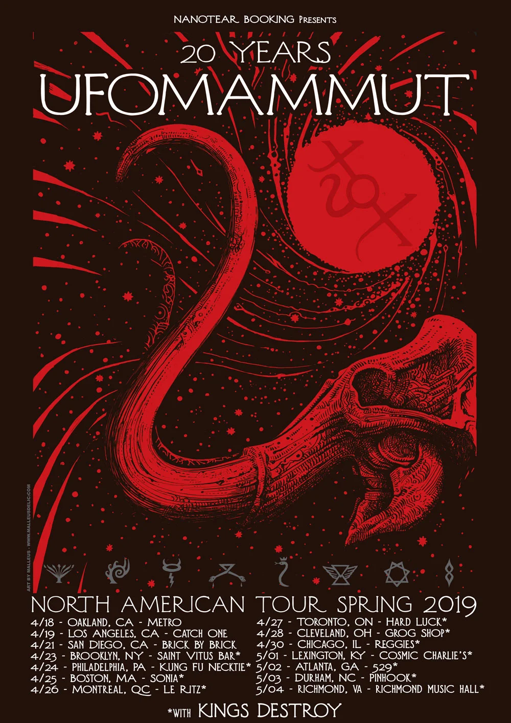 UFOMAMMUT Confirms European And North American Spring Tour Dates Celebrating 20th Anniversary; Trailer Posted
