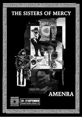 AMENRA HAVE BEEN HAND-PICKED AS SPECIAL GUESTS BY THE SISTERS OF MERCY FOR THEIR TWO SOLD OUT SHOWS AT THE ROUNDHOUSE IN LONDON, PRODUCTION HOLDS ARE RELEASED SOON