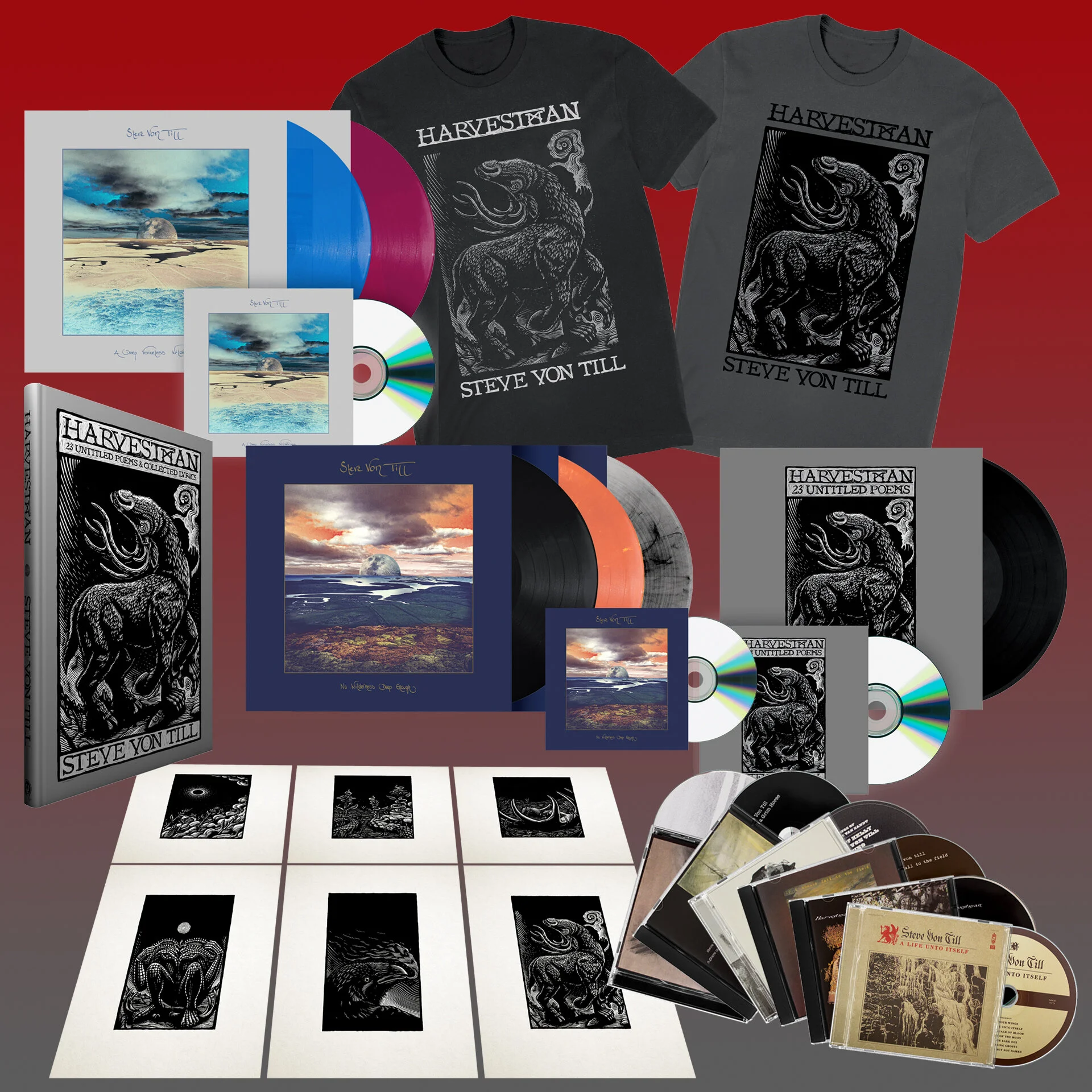 All Steve Von Till Merch On Sale For The Month Of August