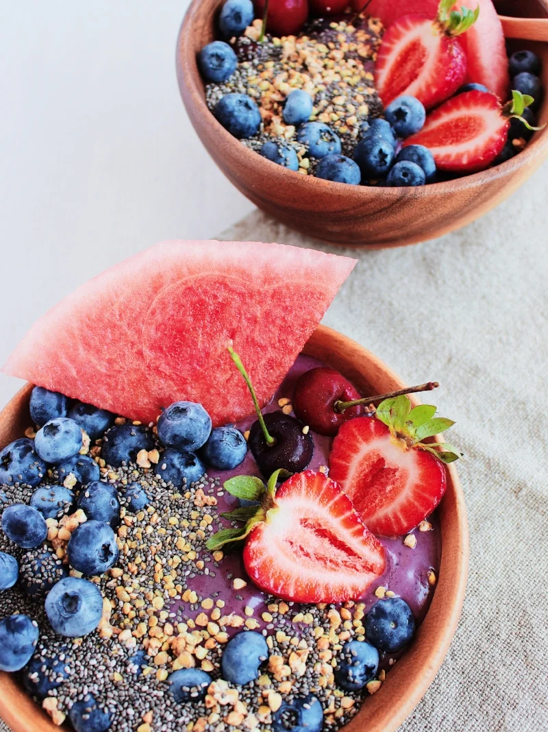Acai smoothie bowls