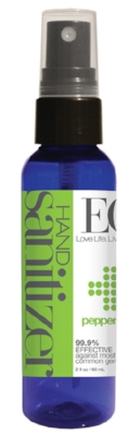 EO Peppermint hand sanitizer - I currently use and love.
