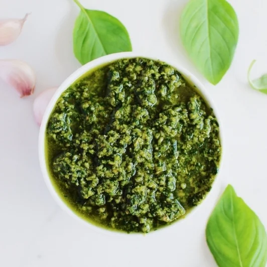 Vegan basil pesto