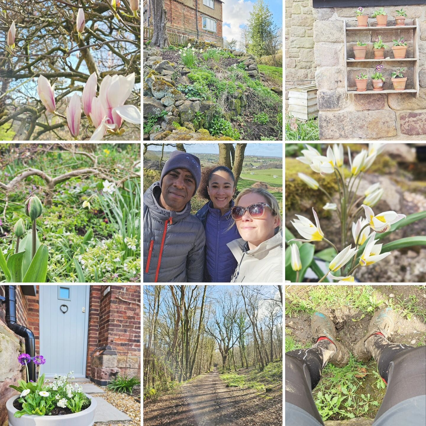 - W E E K E N D -

Day 23 &amp; 24 #marchmeetthemaker2024

Well, it was lovely to enjoy the sunshine this weekend. Snippets of warth on Saturday whilst doing lots with my girl &amp; Sunday enjoying a lovely family walk, plus lots of gardening.

Lots 