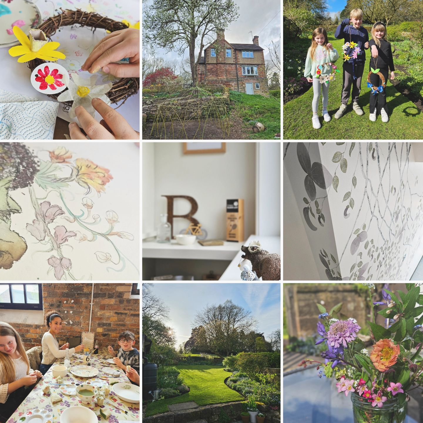 - N A T U R E -

What a lovely April we had. Always love the two weeks off at Easter &amp; this year was no exception. Making the living willow tent, visiting @emma_bridgewater with friends, seeing them &amp; family, it was just lovely spending lots 