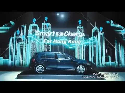 3DsHK X HKT Smart Charge // 3-side-view Hologram Display (B32-3s)