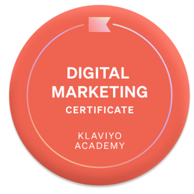Badge Klaviyo Digital Marketing