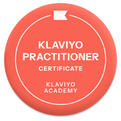 Certificat Spécialiste Klaviyo