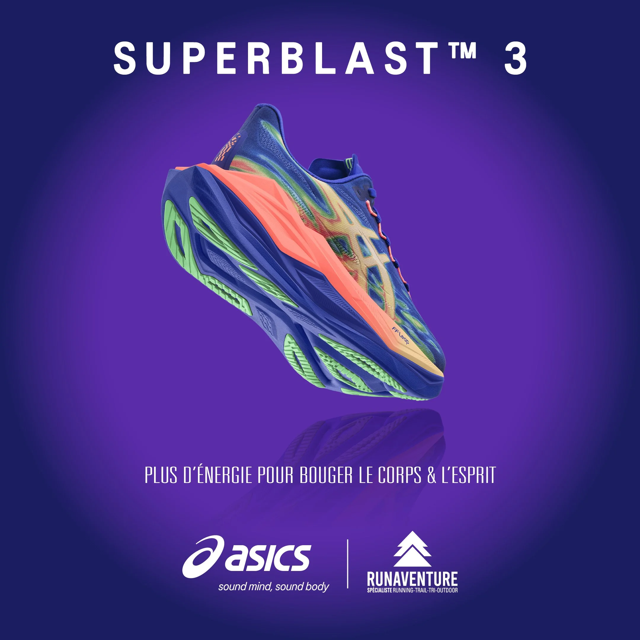 Instagram Ads Asics Superblast