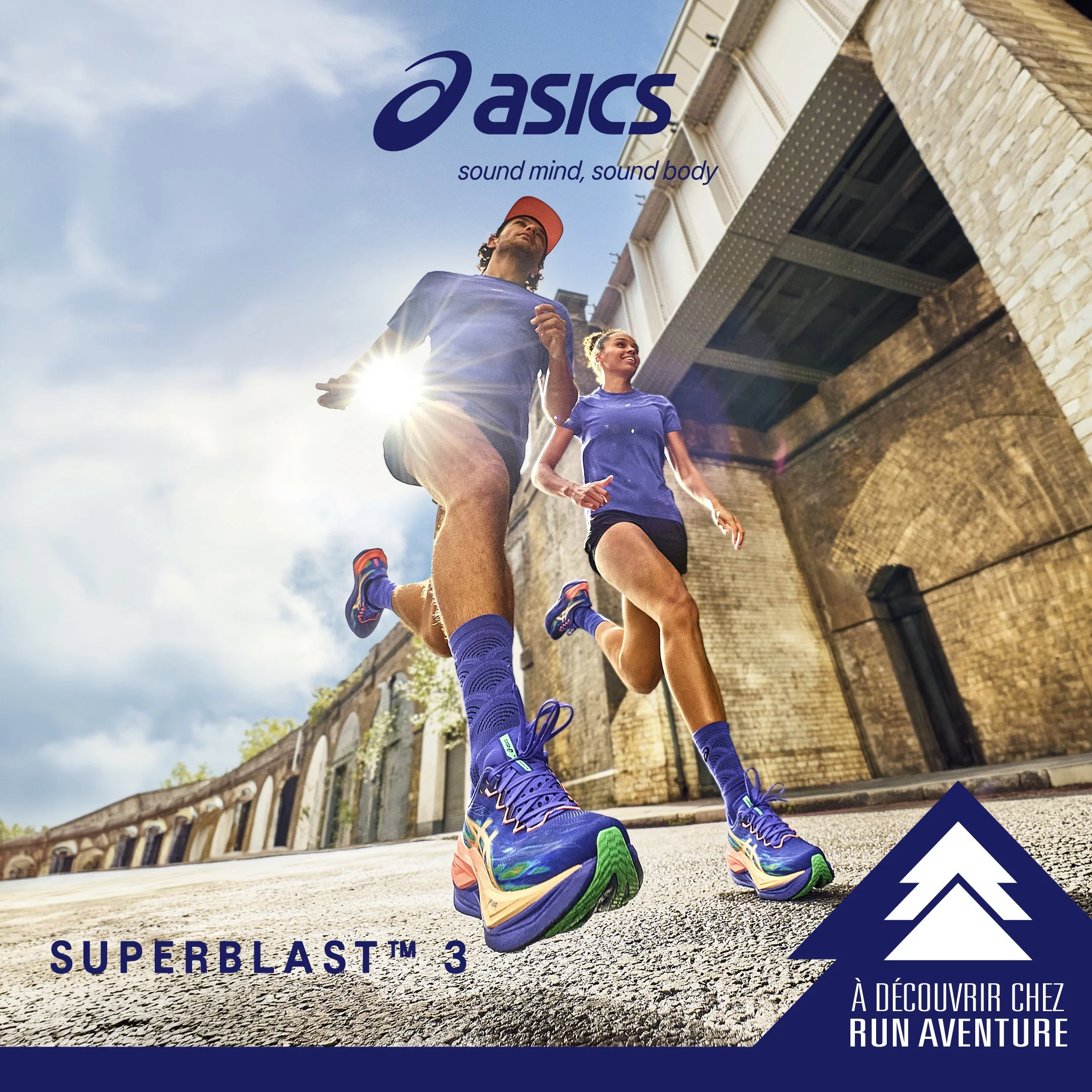 Agence Meta Ads Asics Superblast