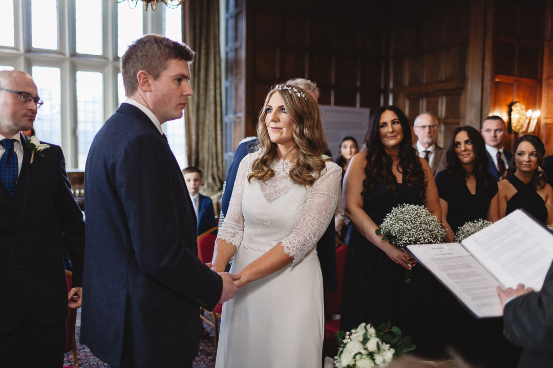 bride and groom ceremony