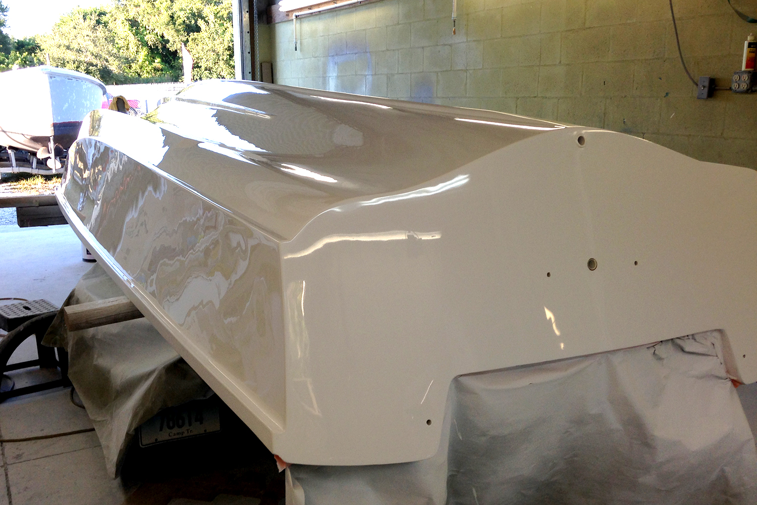 Gelcoat Repair and Refinishing — Sarasota fiberglass repair, marine  painting and boat restoration