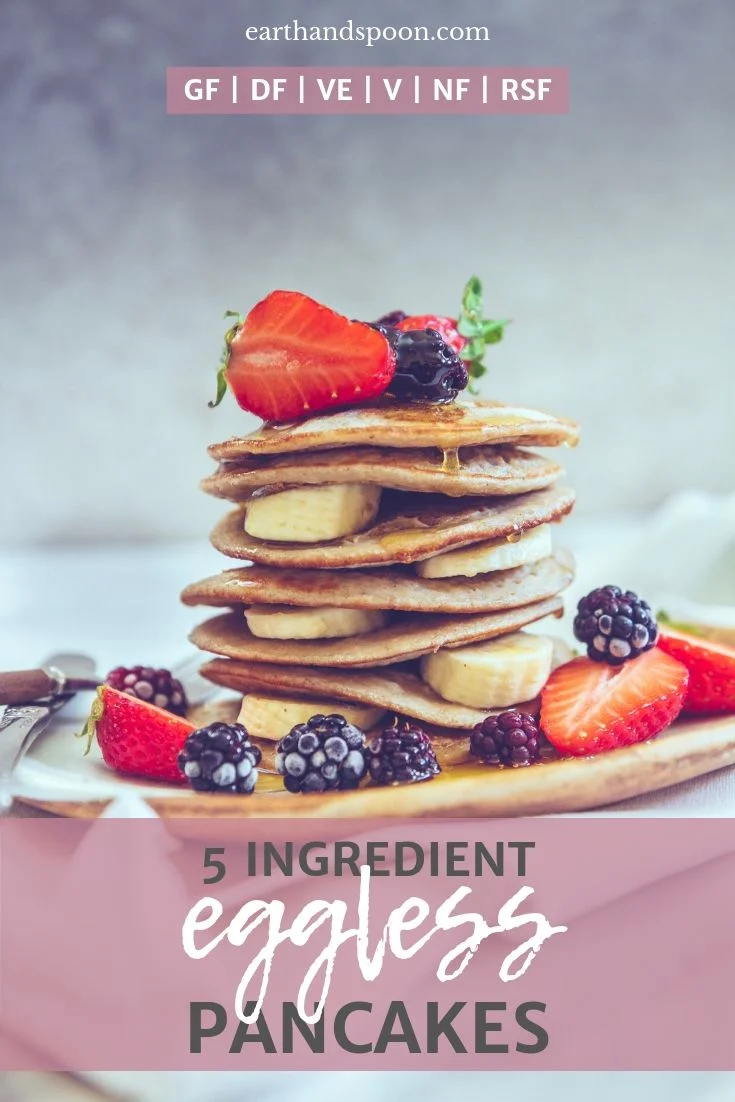 eggless vegan pancakes recipe