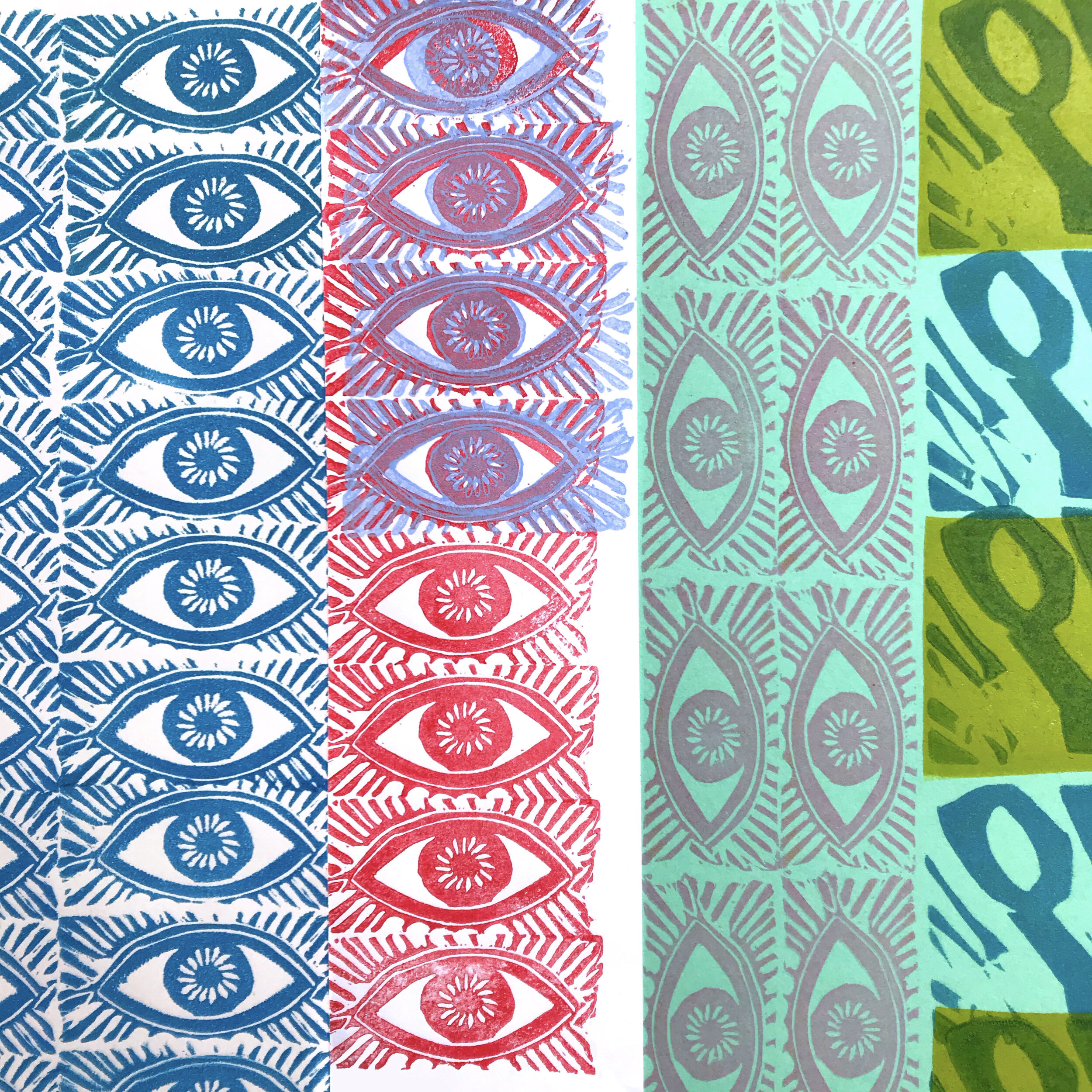 Rubber Stamp Repeat Patterns with Artist Ben Hendy