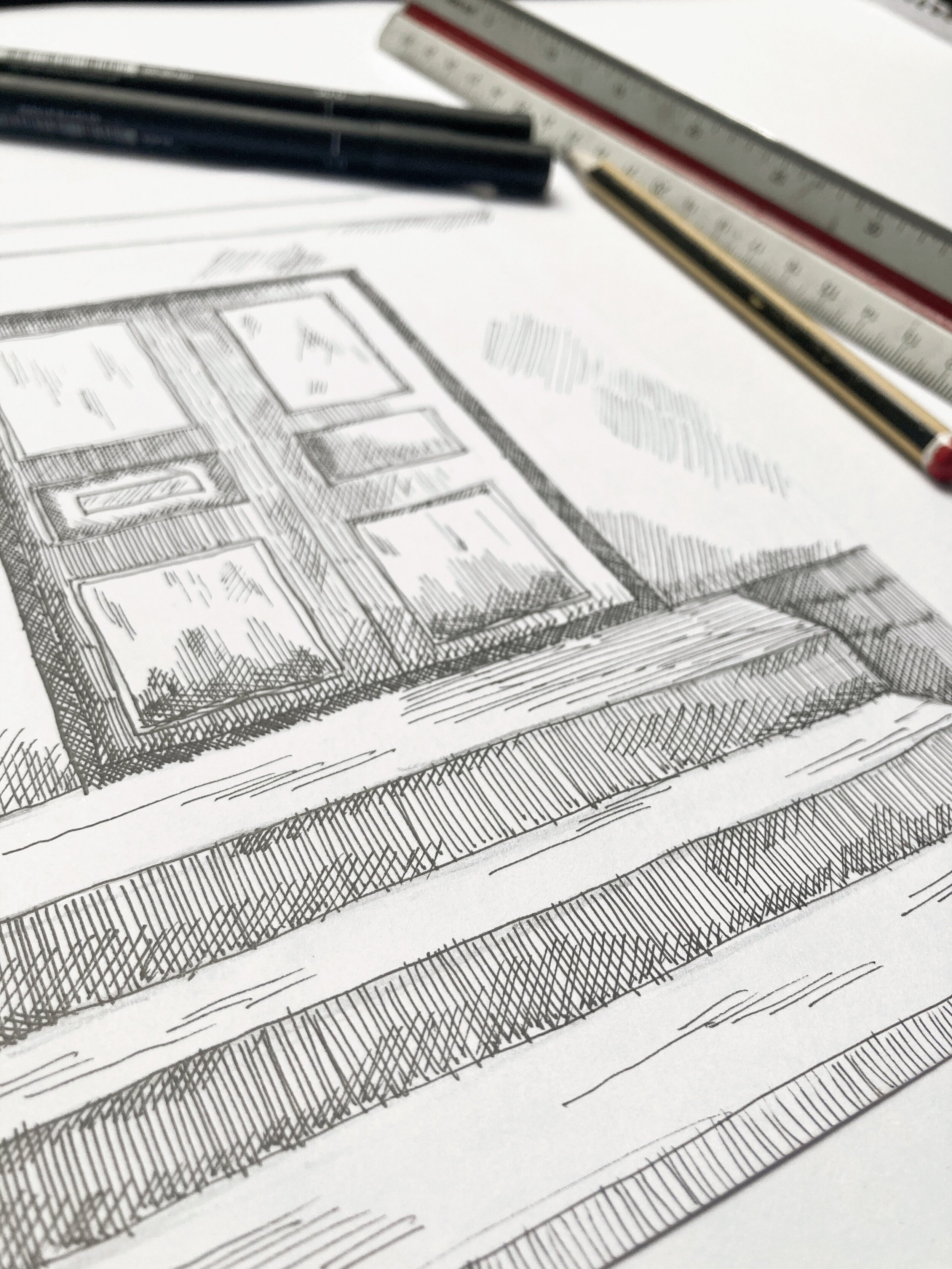 Cross-Hatching with Artist Joella Wheatley