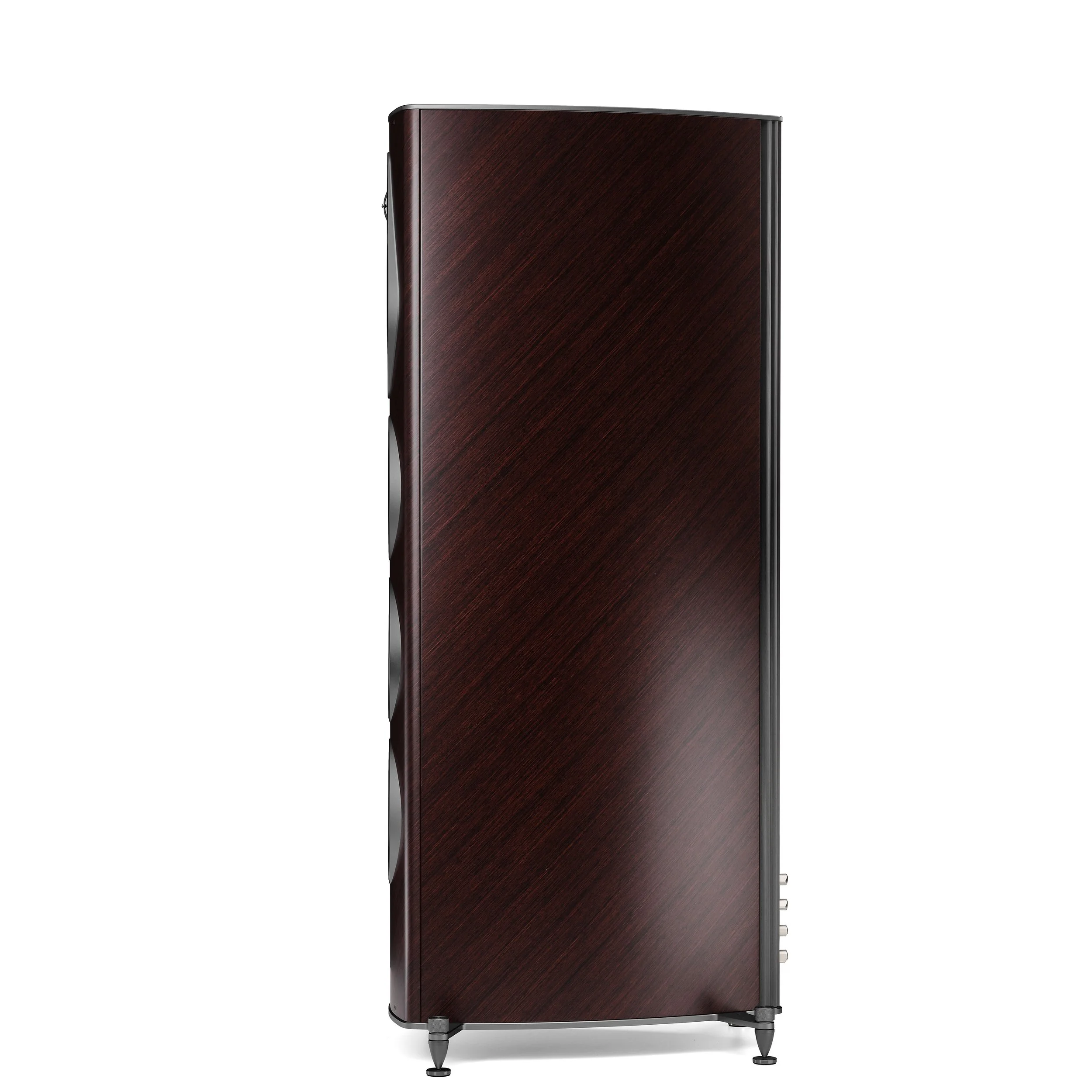 Side view of the Sonus faber Olympica V G3 floorstanding speaker in wenge.