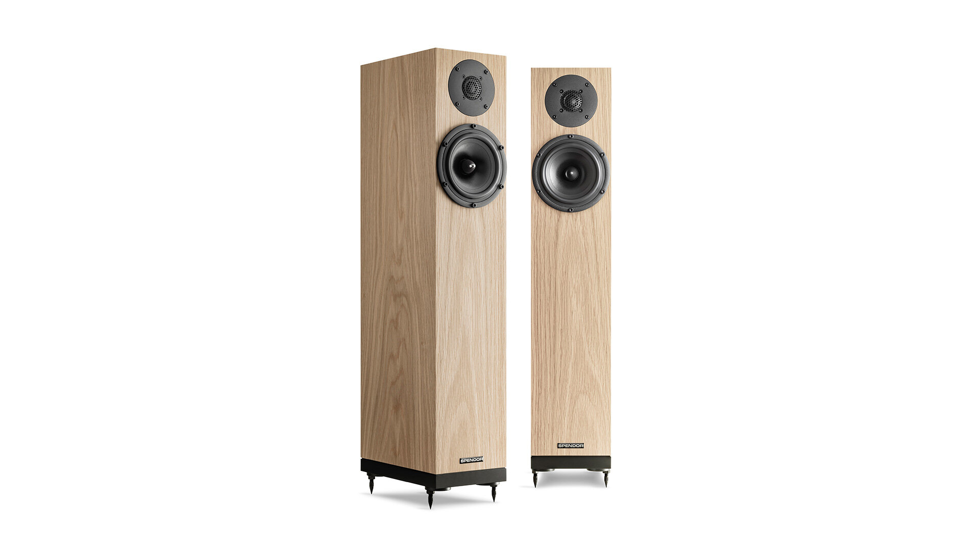 Spendor A2 Floorstanding Speaker (natural oak) in Winnipeg at Creative Audio