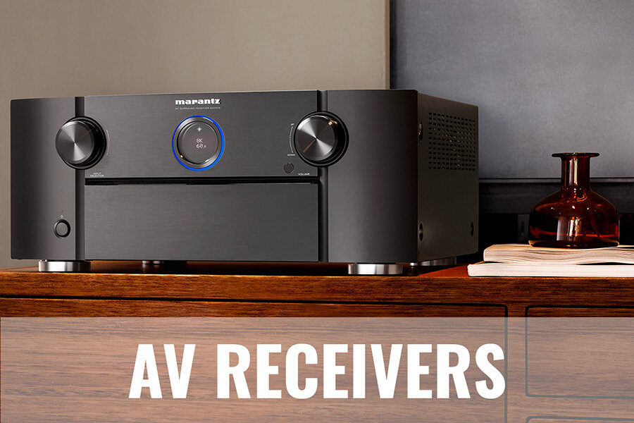 AV Receivers available in Winnipeg at Creative Audio