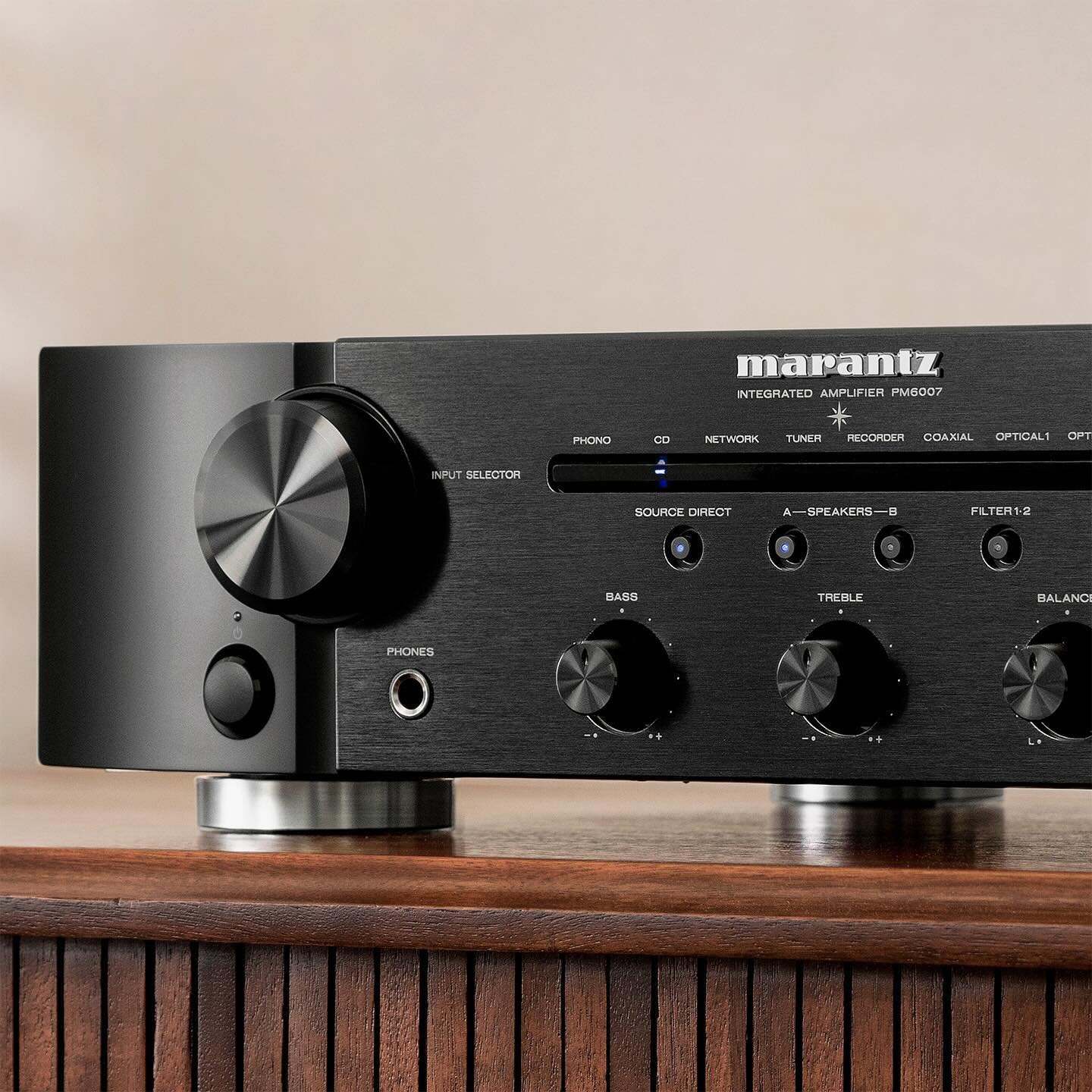 According to What Hi-Fi? the Marantz PM6007 is a 5 ⭐️ amplifier&hellip;&rdquo;smooth, full-bodied, and balanced&rdquo;. 👌
 
This amp is my go-to for those looking for a great amp for their first high-end audio system. It&rsquo;s got that legendary M