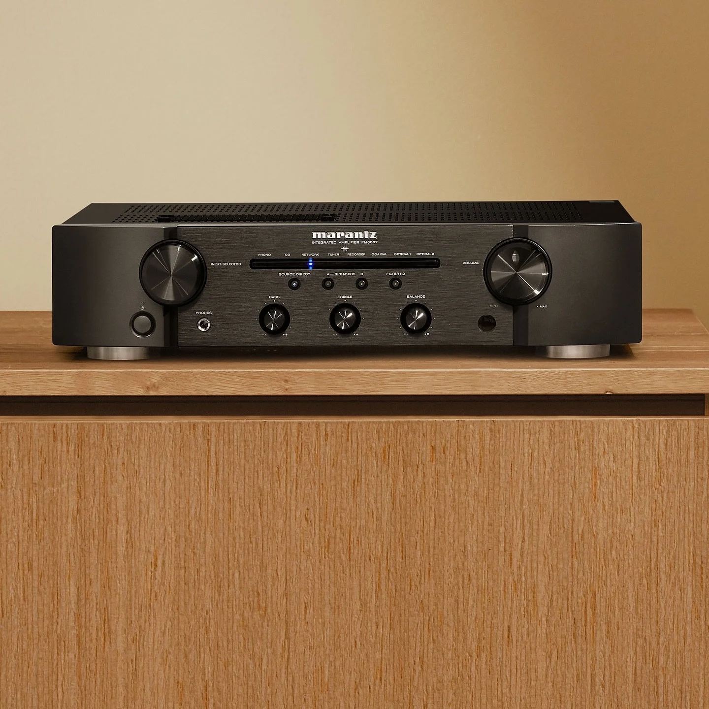 Say hello to the Marantz PM6007. 👋
 
This multi-award winning stereo amp is one of our favourites when designing affordable stereo systems. It&rsquo;s got the connectivity you need - phono, digital, analog - and an engaging, full-bodied sound.
 
Thi