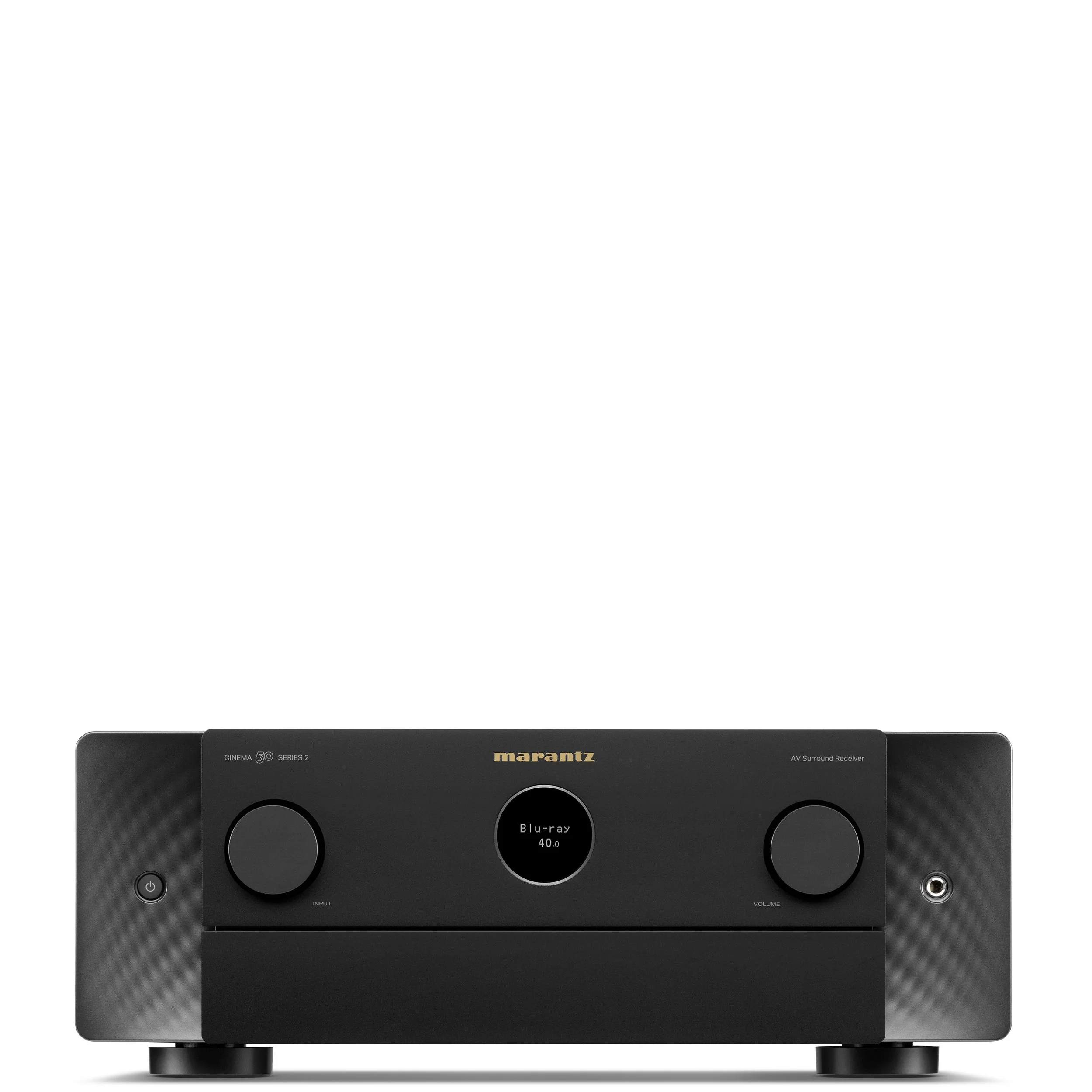 Front view of the Marantz Cinema 50 Series 2 AV surround receiver.