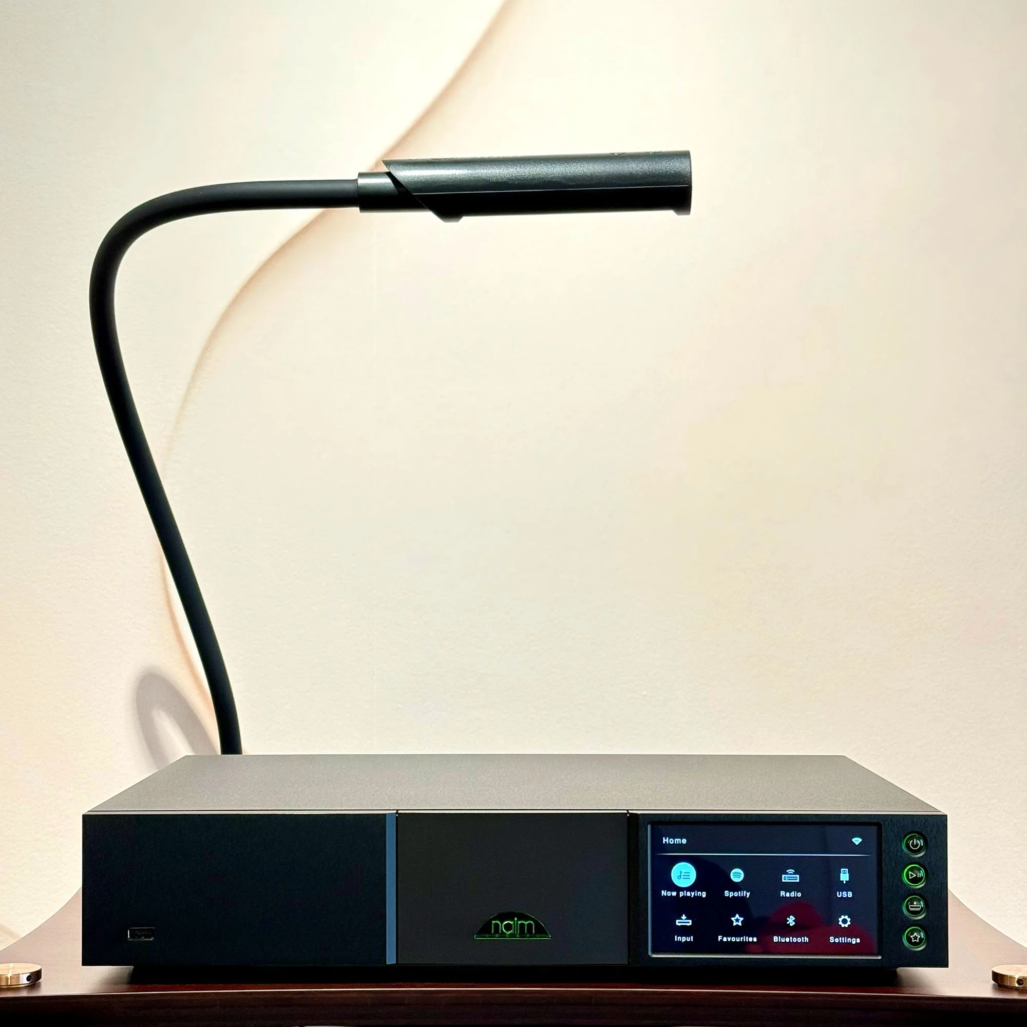 Demo Naim NDX 2 streamer pictured in the Creative Audio showroom in Winnipeg.