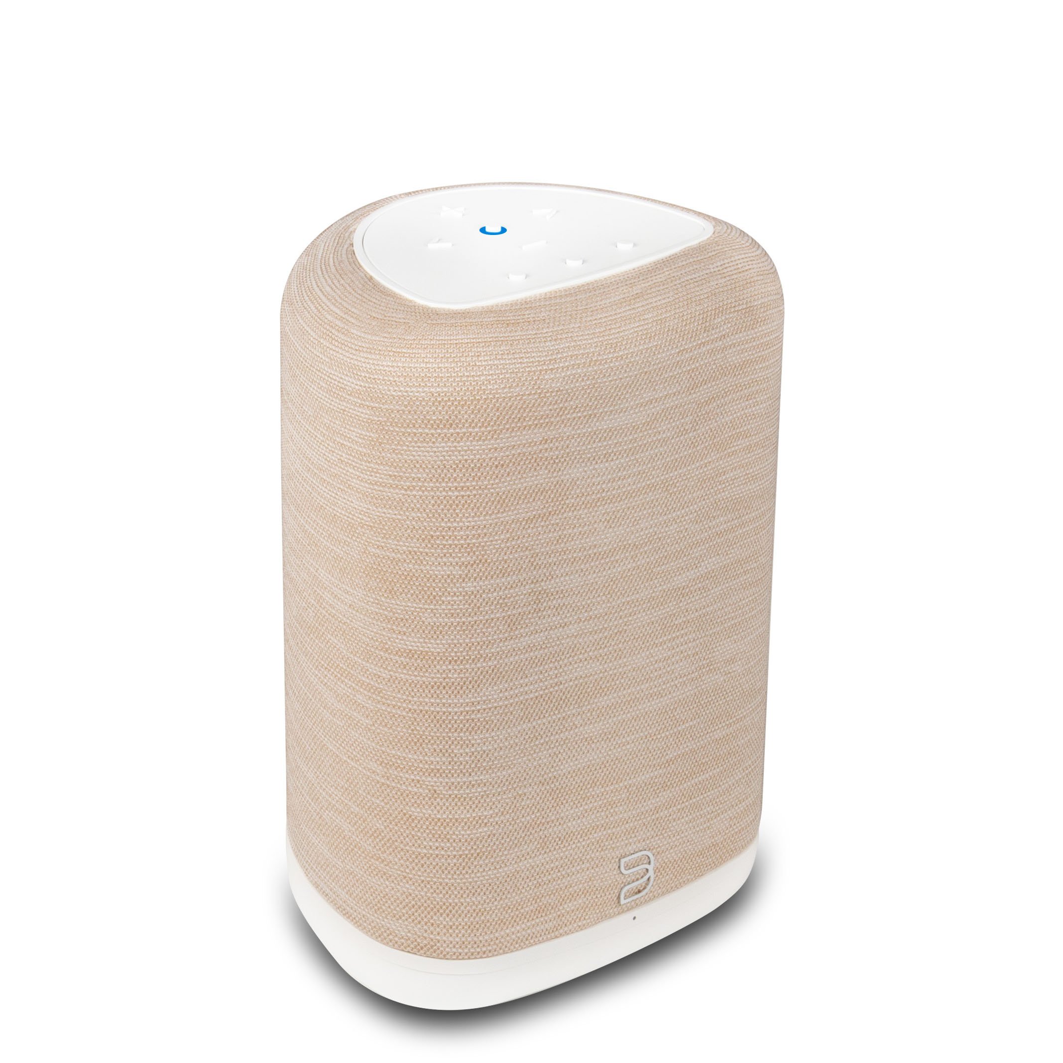 Bluesound PULSE FLEX wireless speaker shown in tan.