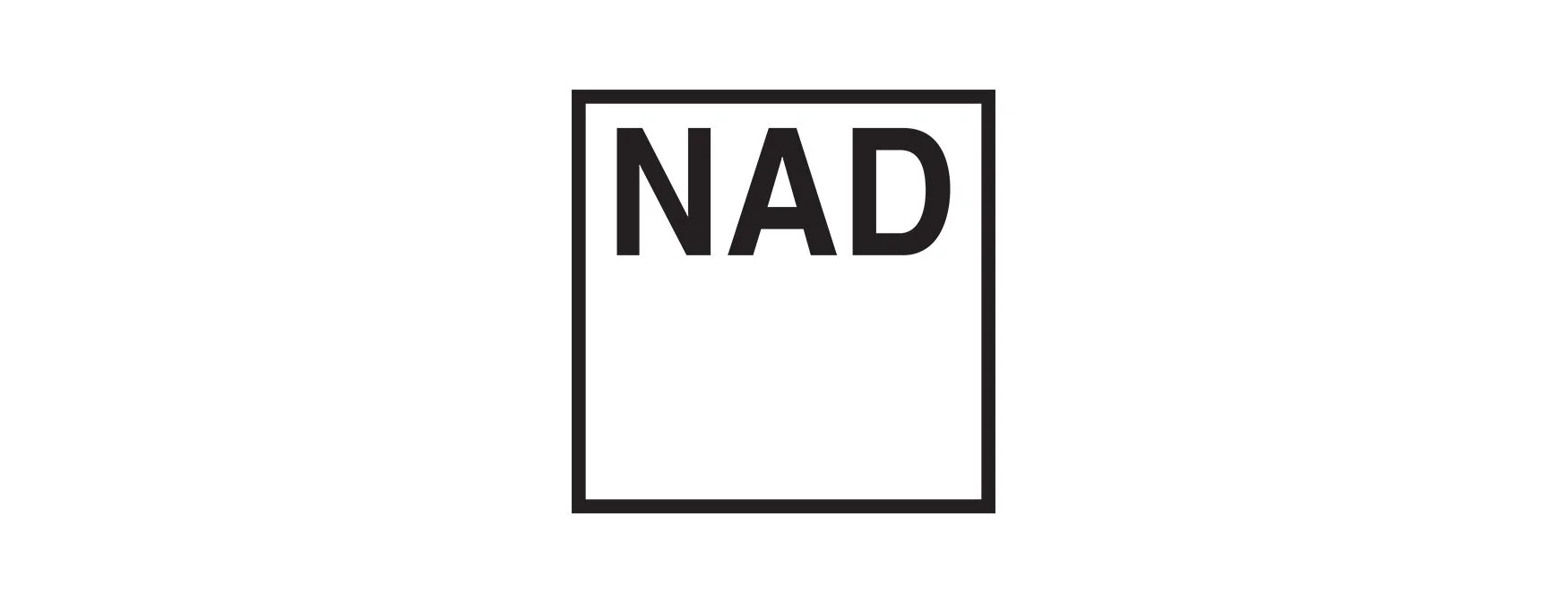 NAD company logo.