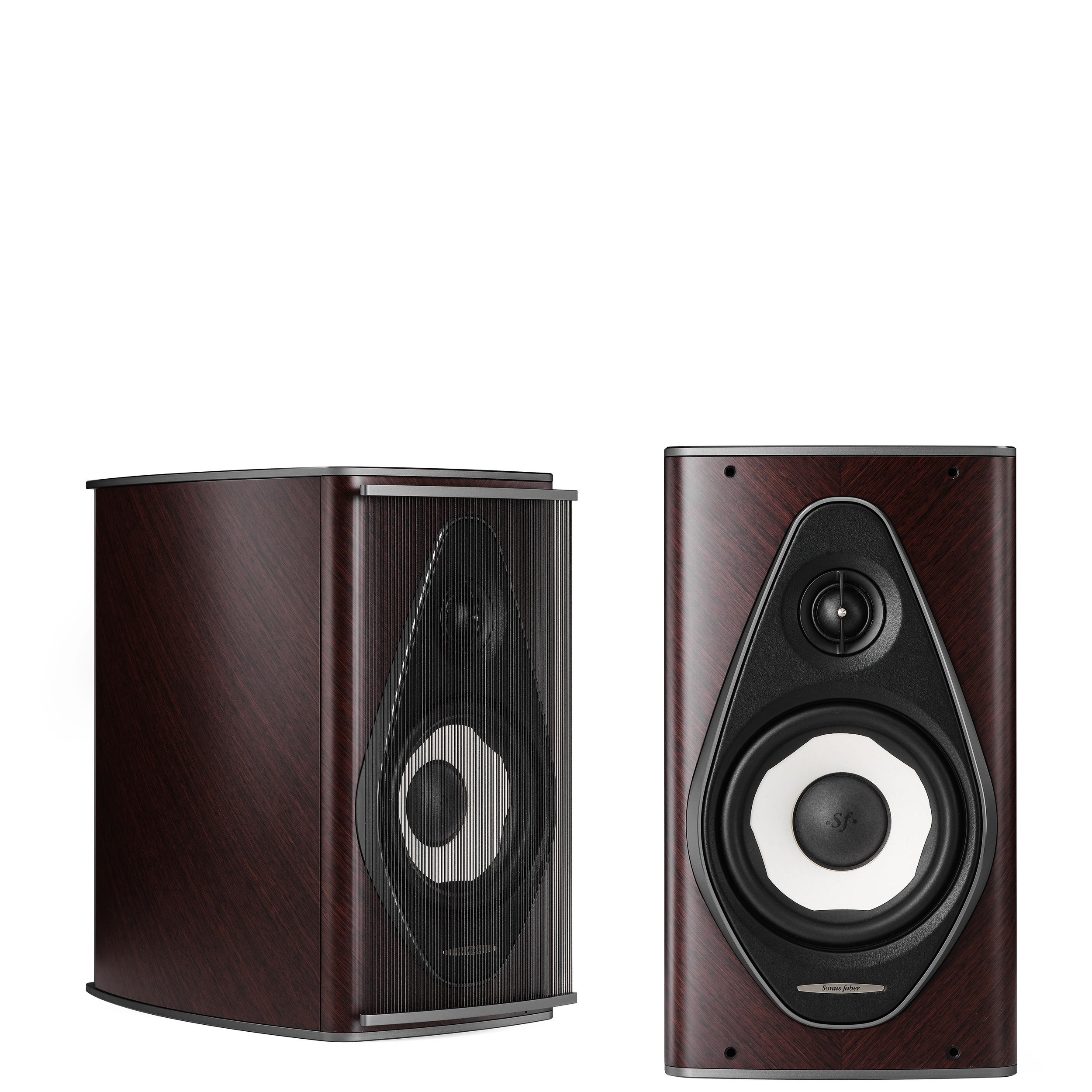 Sonus faber Olympica I G3 bookshelf speakers shown in wenge.