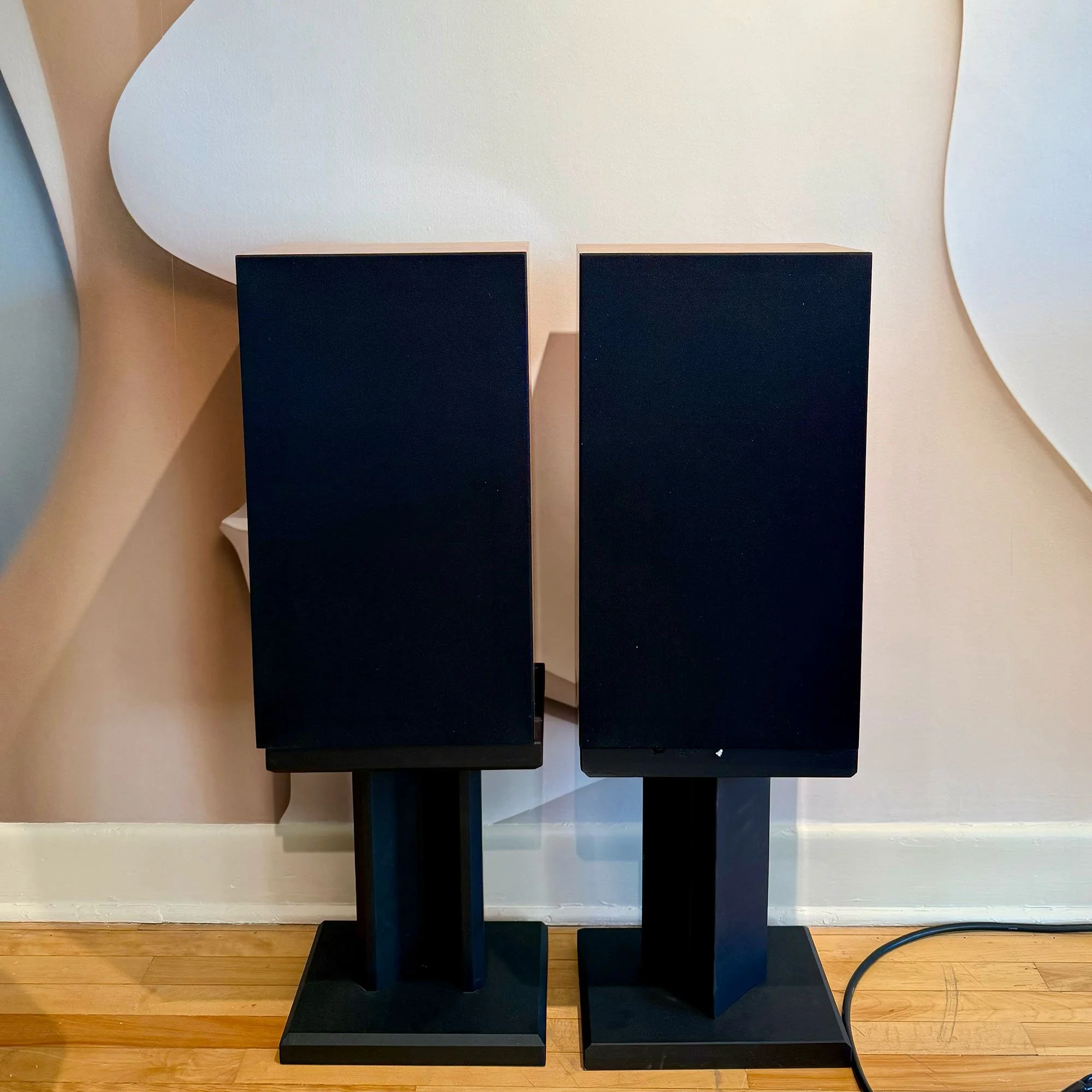 Audio Note AN-J/SPE used speakers pictured in the Creative Audio showroom in Winnipeg.