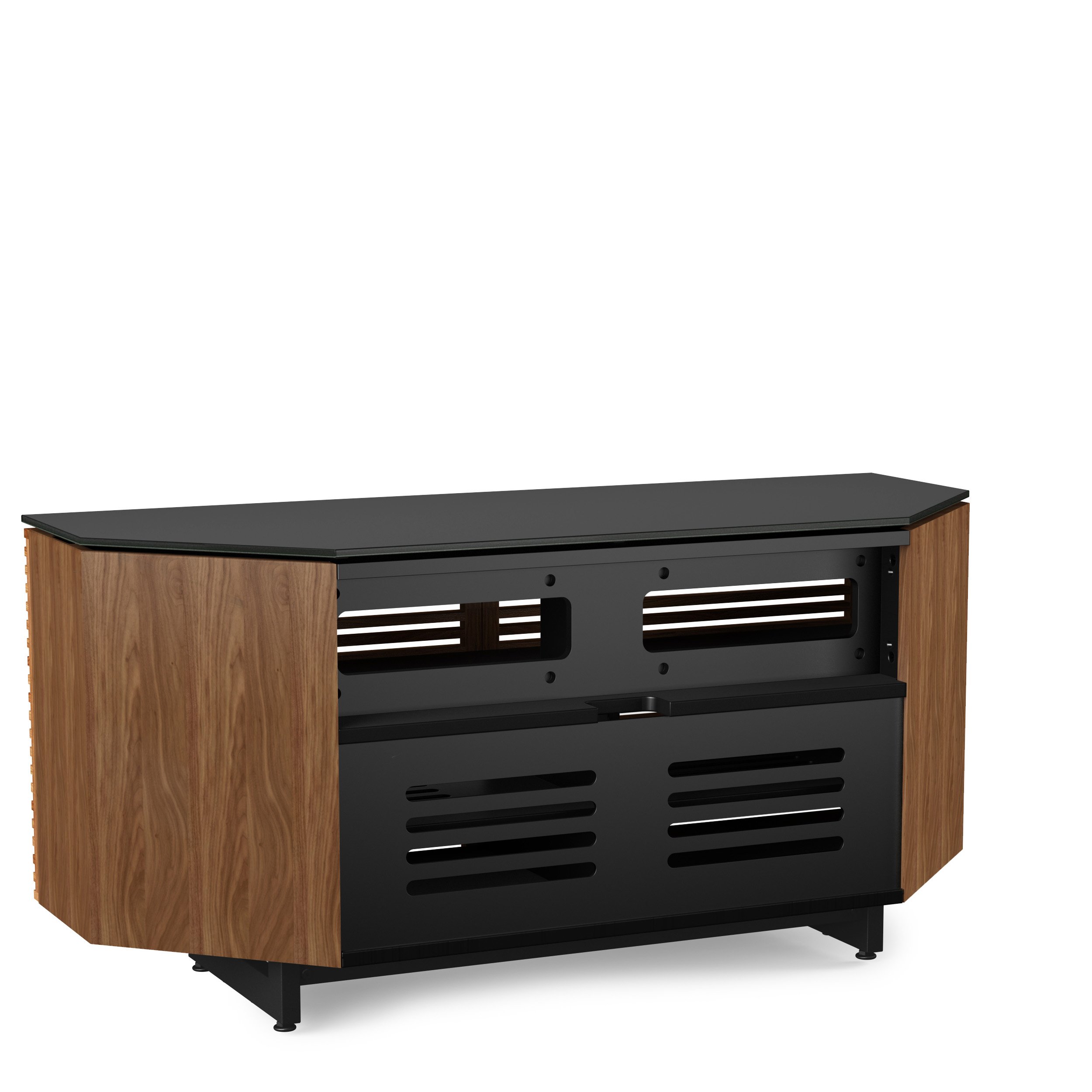 Back view of the BDI Corridor 8175 corner cabinet.