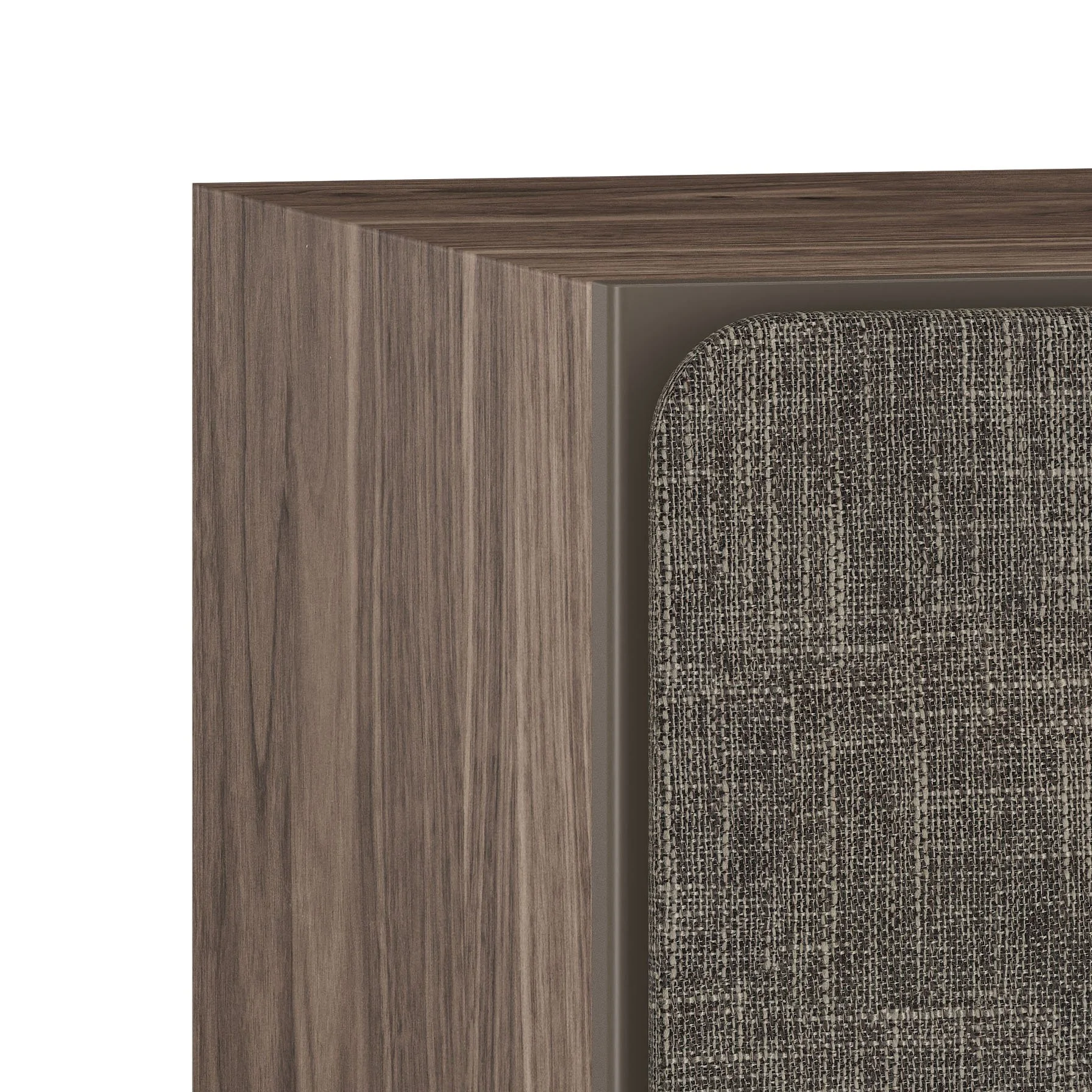 Close-up detail of the design elements in the DALI Sonik series of loudspeakers.