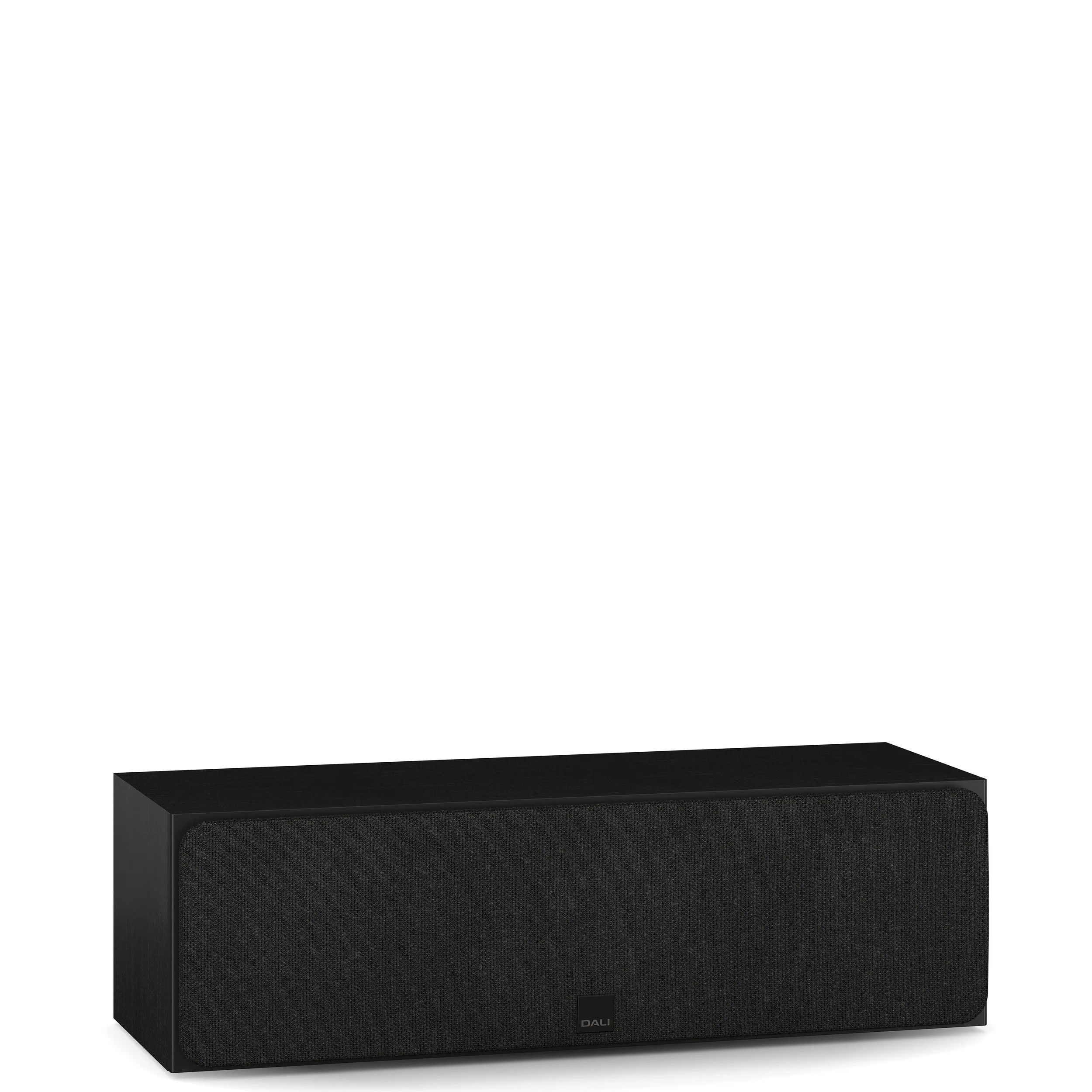 DALI Sonik Cinema centre speaker shown in black with grille.